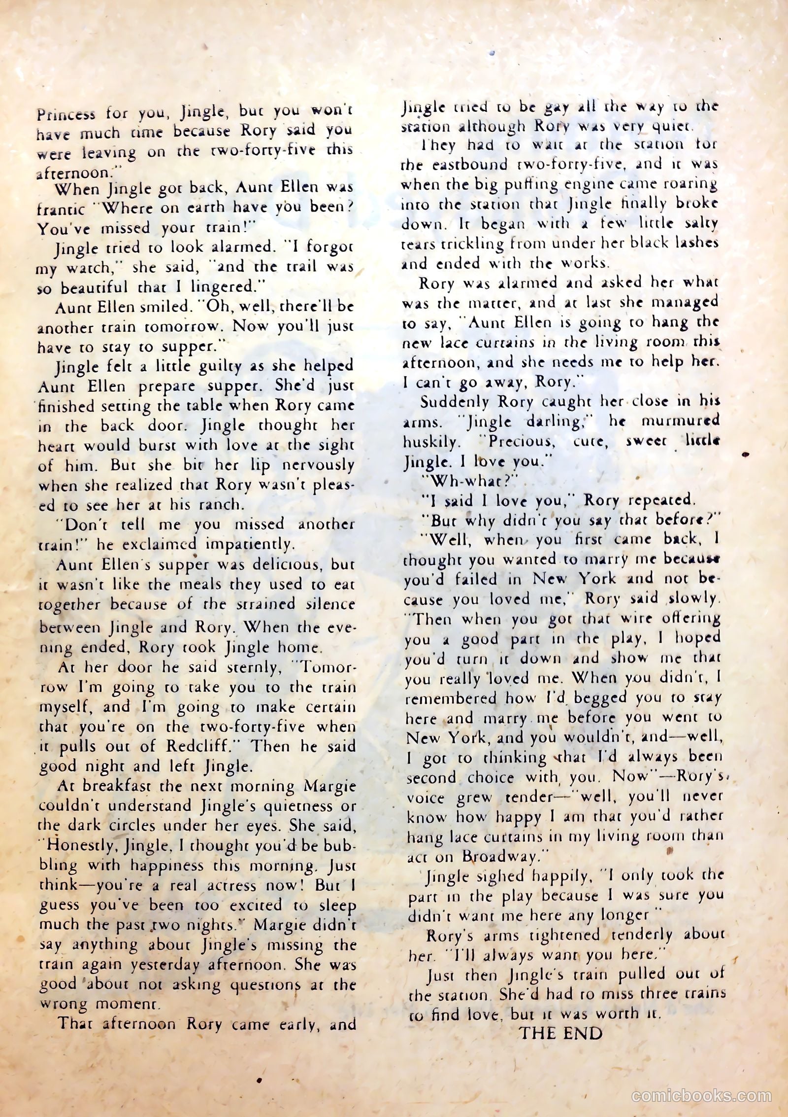 Complete Love Magazine #158 (1951) — page 27 of 52