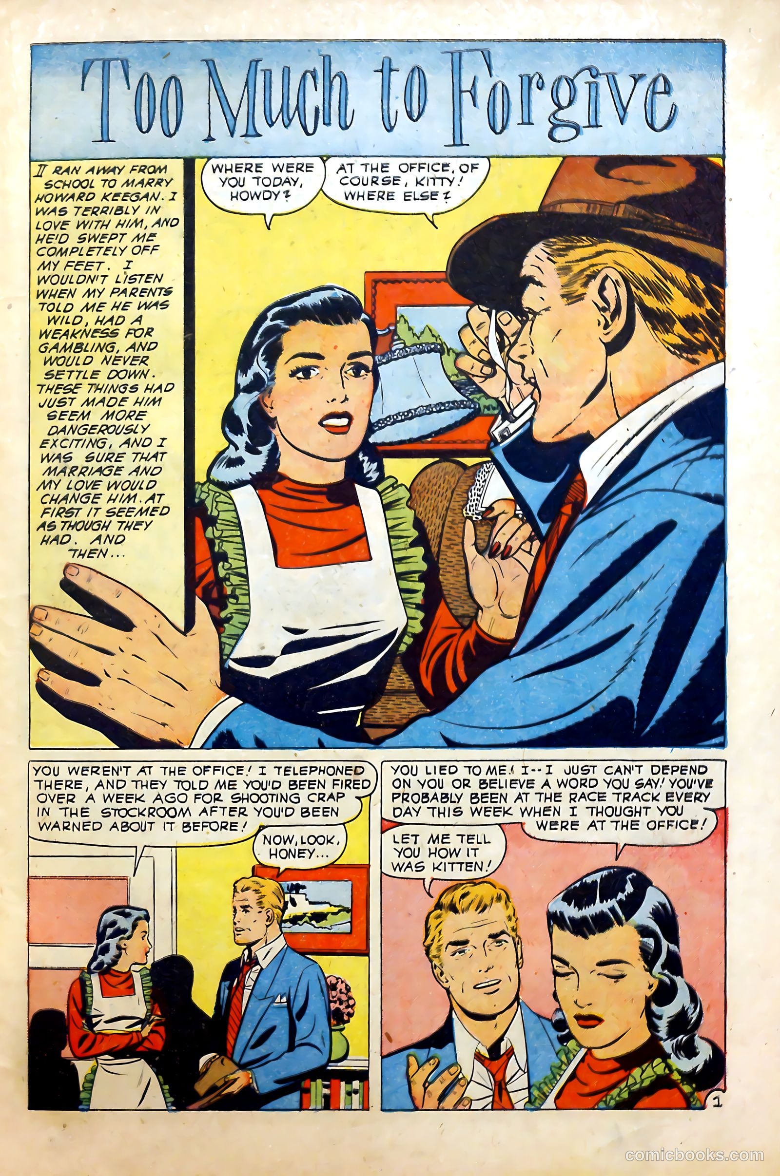Complete Love Magazine #158 (1951) — page 35 of 52