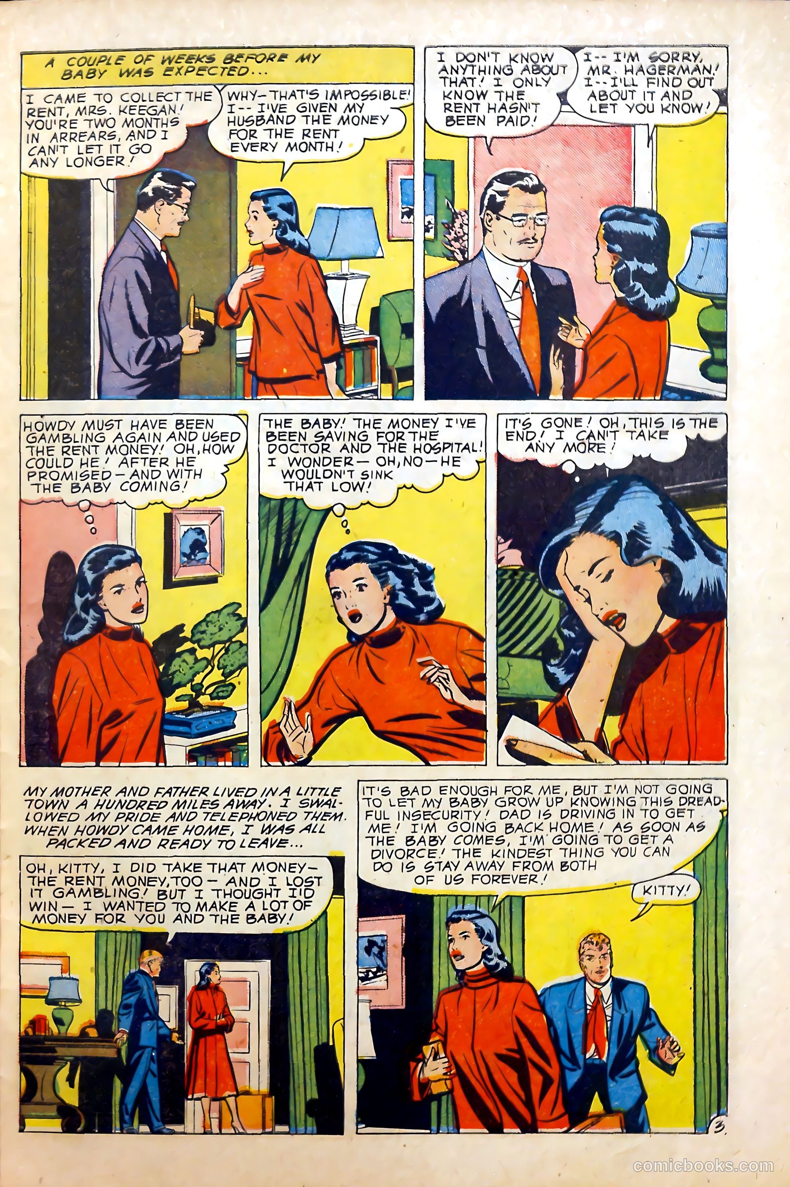 Complete Love Magazine #158 (1951) — page 37 of 52