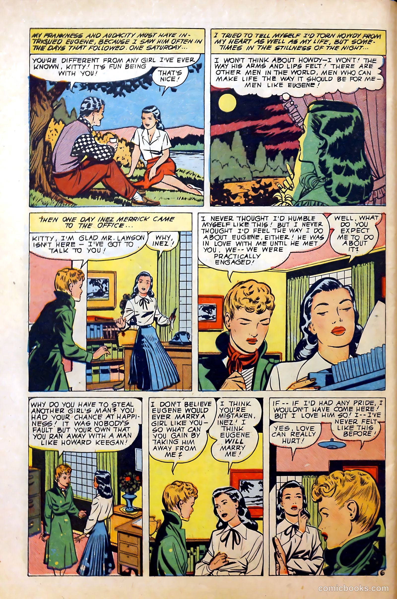 Complete Love Magazine #158 (1951) — page 40 of 52