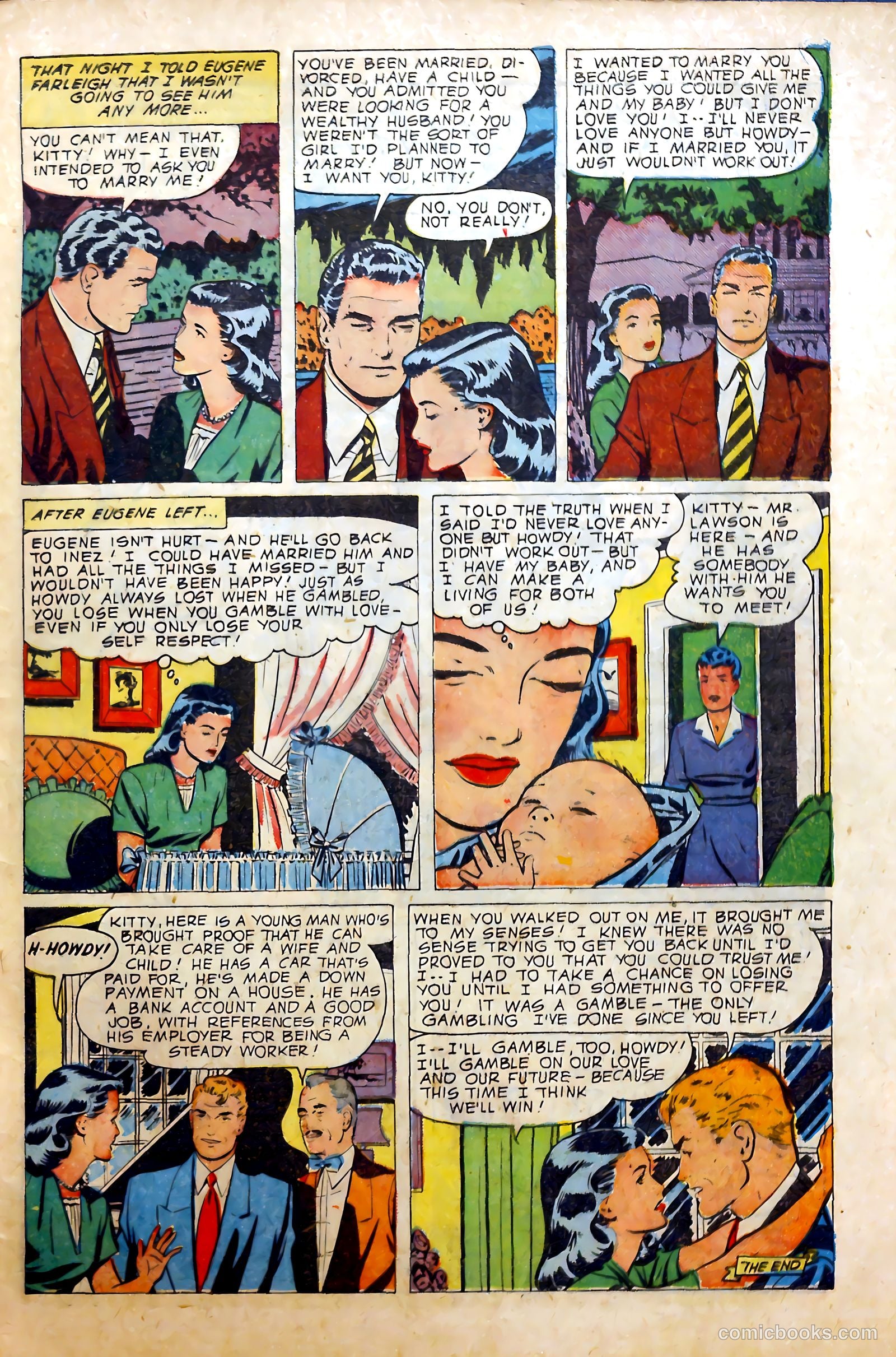 Complete Love Magazine #158 (1951) — page 41 of 52