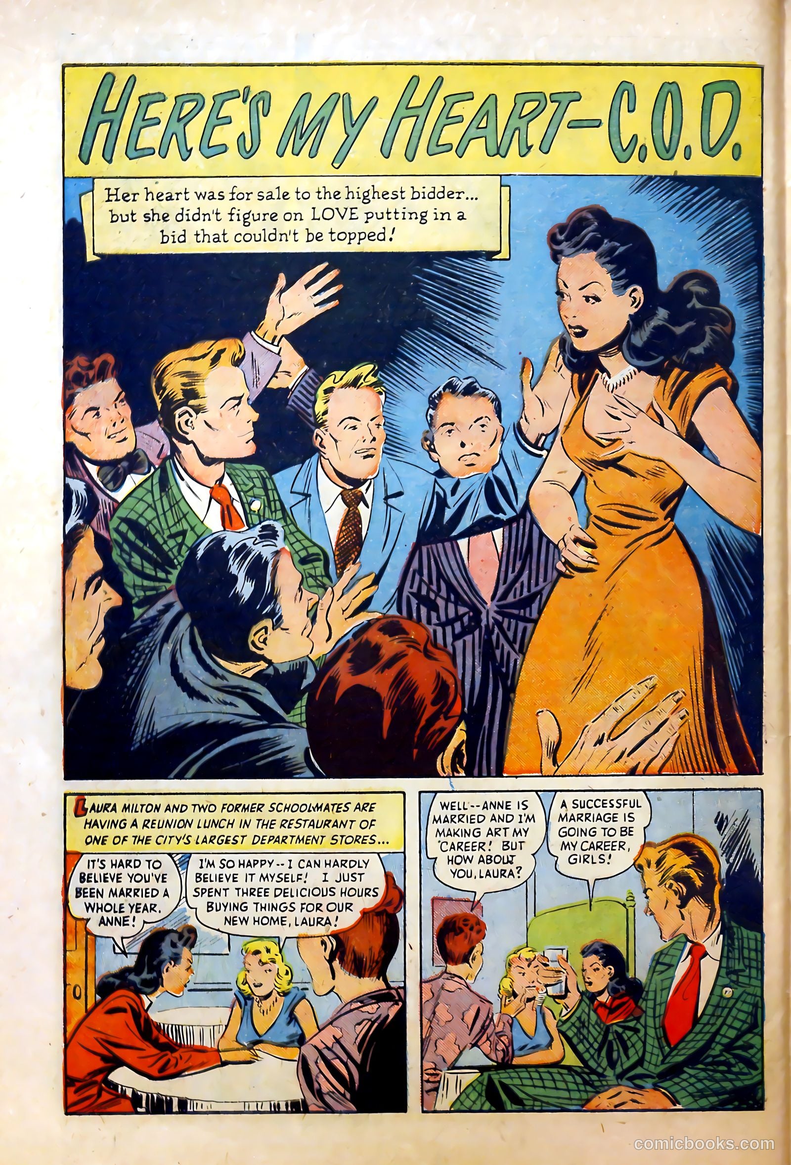 Complete Love Magazine #158 (1951) — page 42 of 52