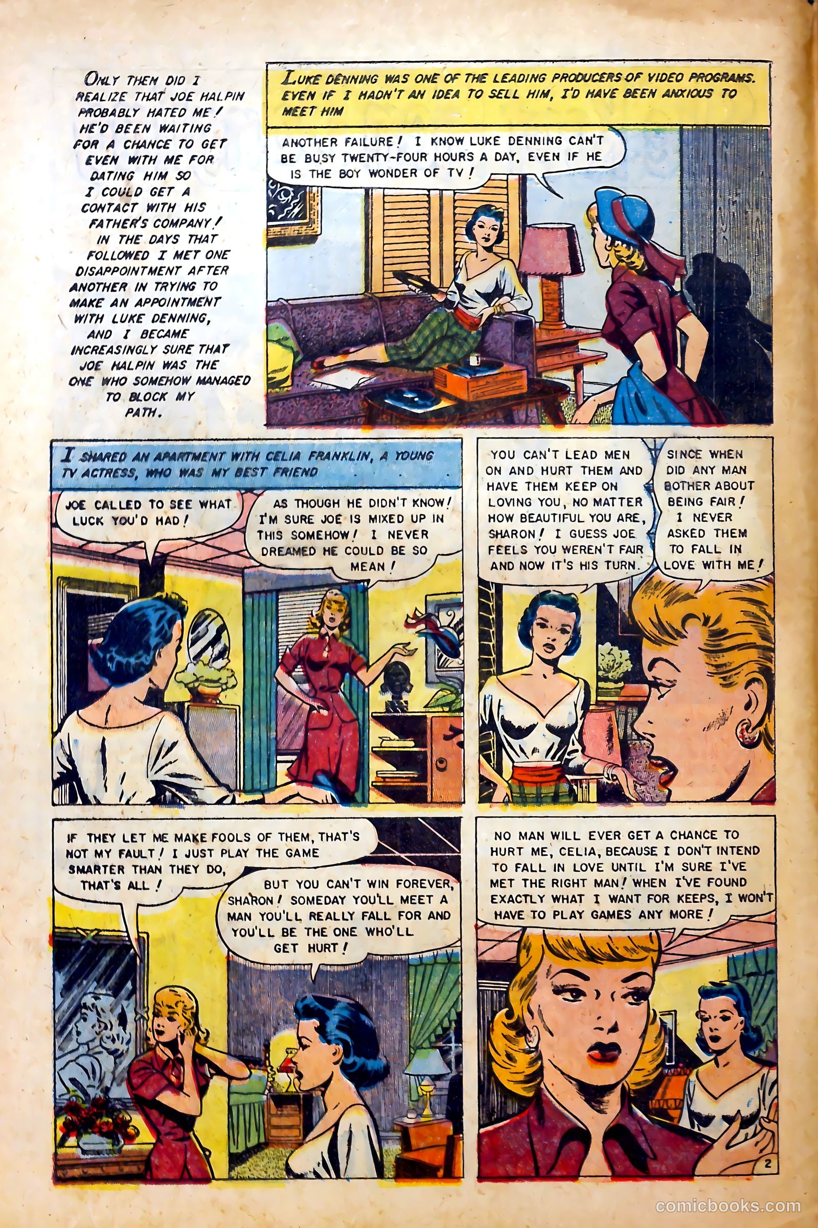 Complete Love Magazine #181 (1951) — page 4 of 36
