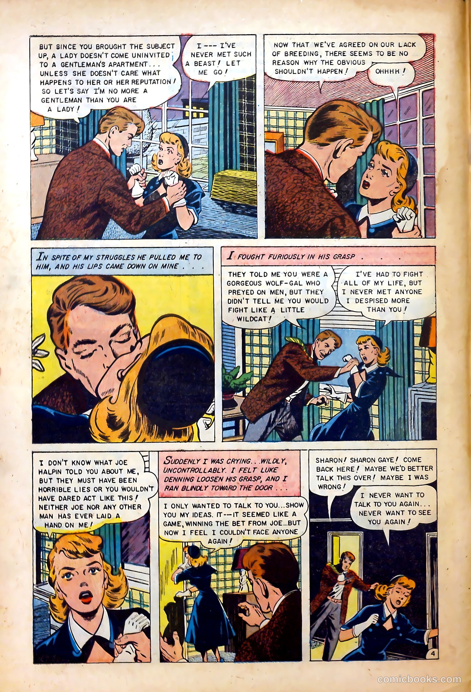 Complete Love Magazine #181 (1951) — page 6 of 36