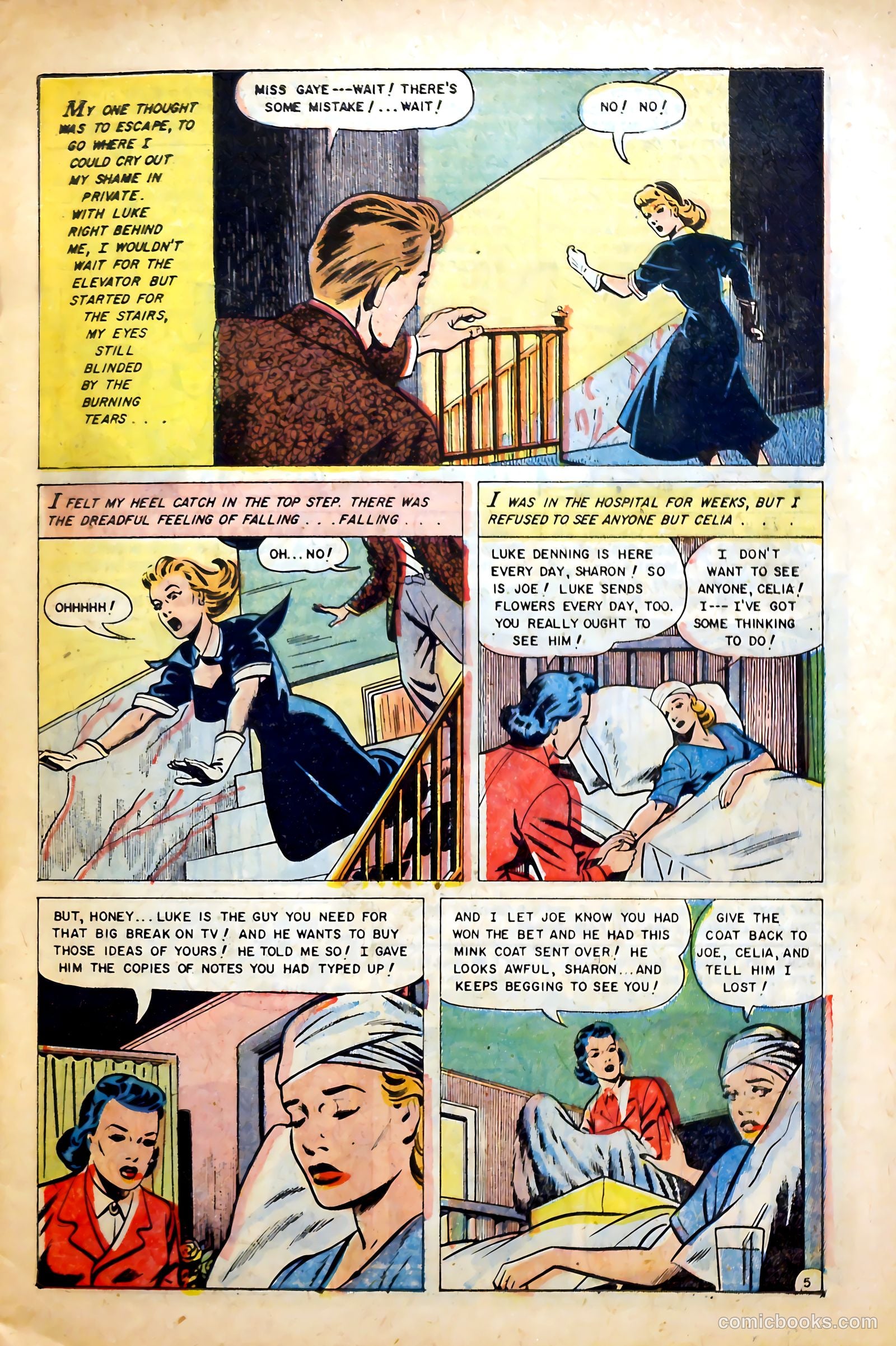 Complete Love Magazine #181 (1951) — page 7 of 36