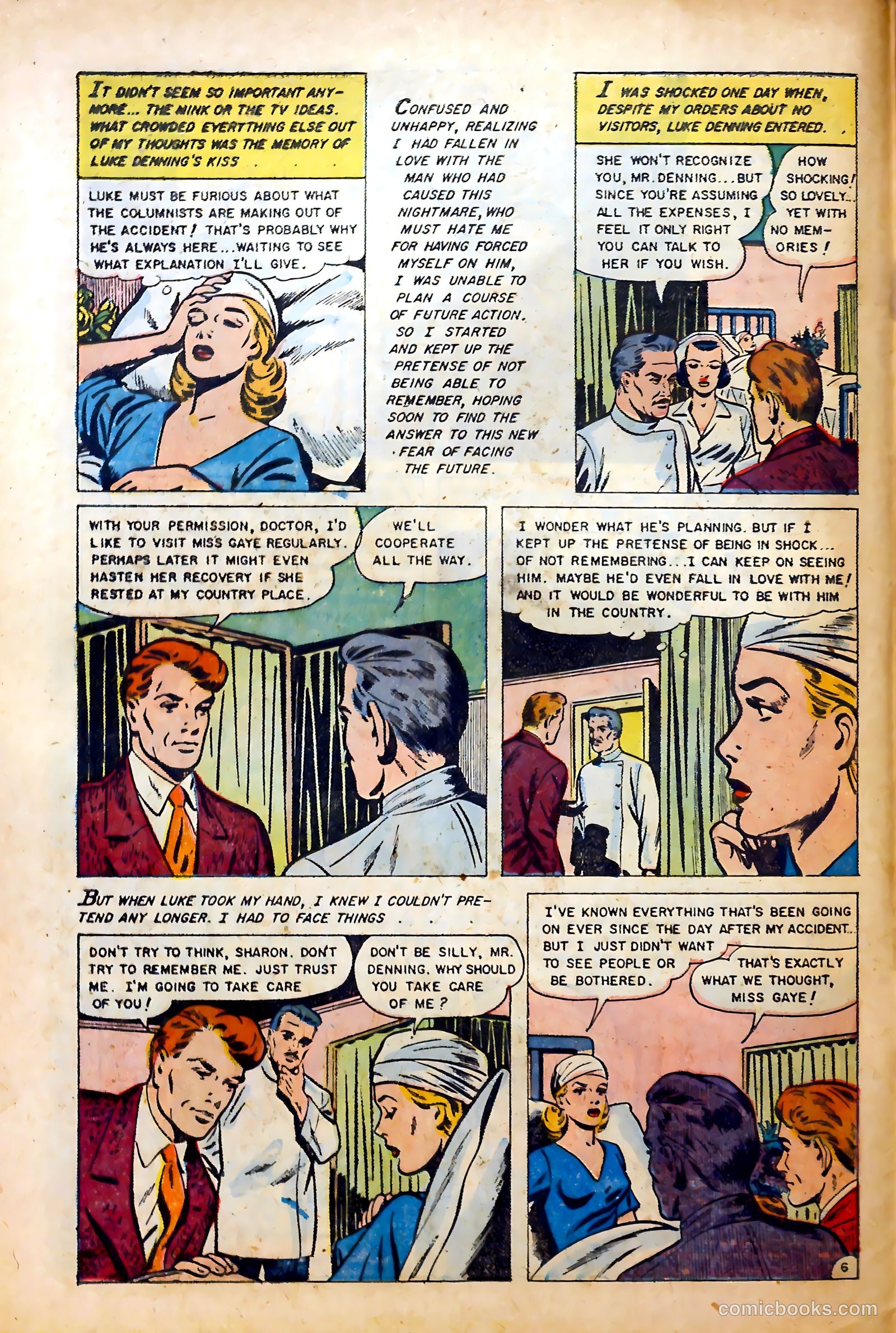 Complete Love Magazine #181 (1951) — page 8 of 36