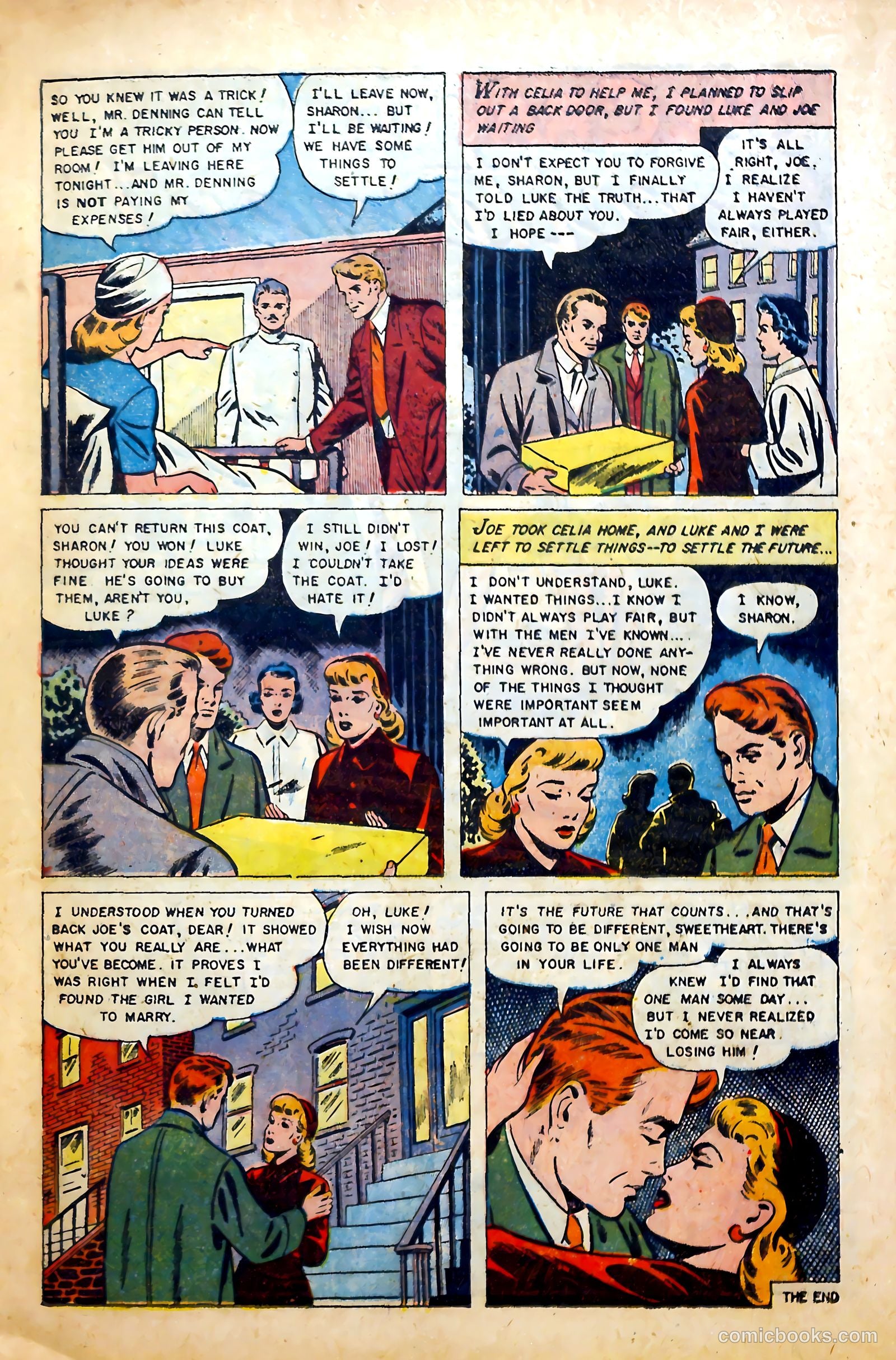 Complete Love Magazine #181 (1951) — page 9 of 36