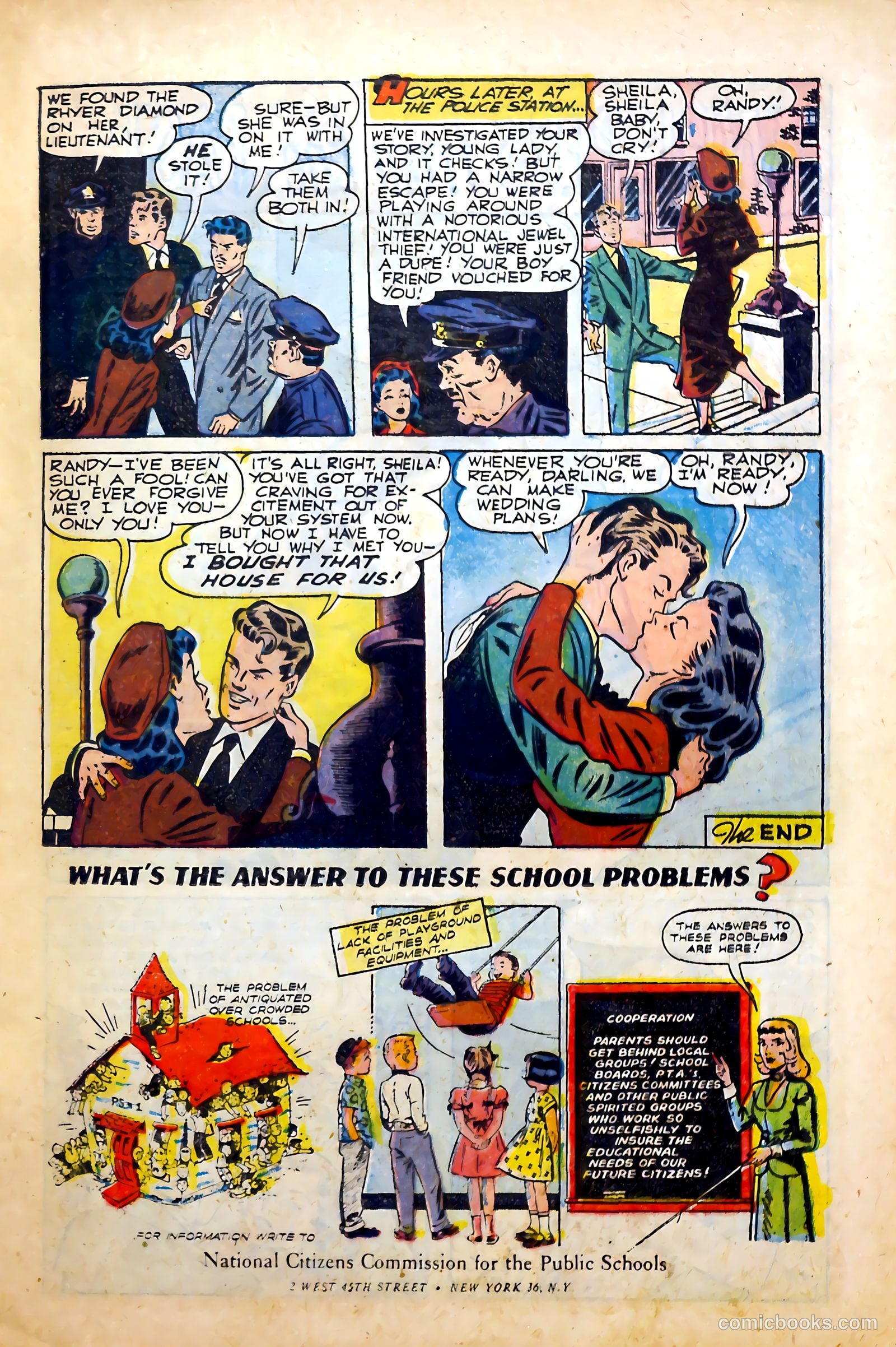 Complete Love Magazine #181 (1951) — page 17 of 36