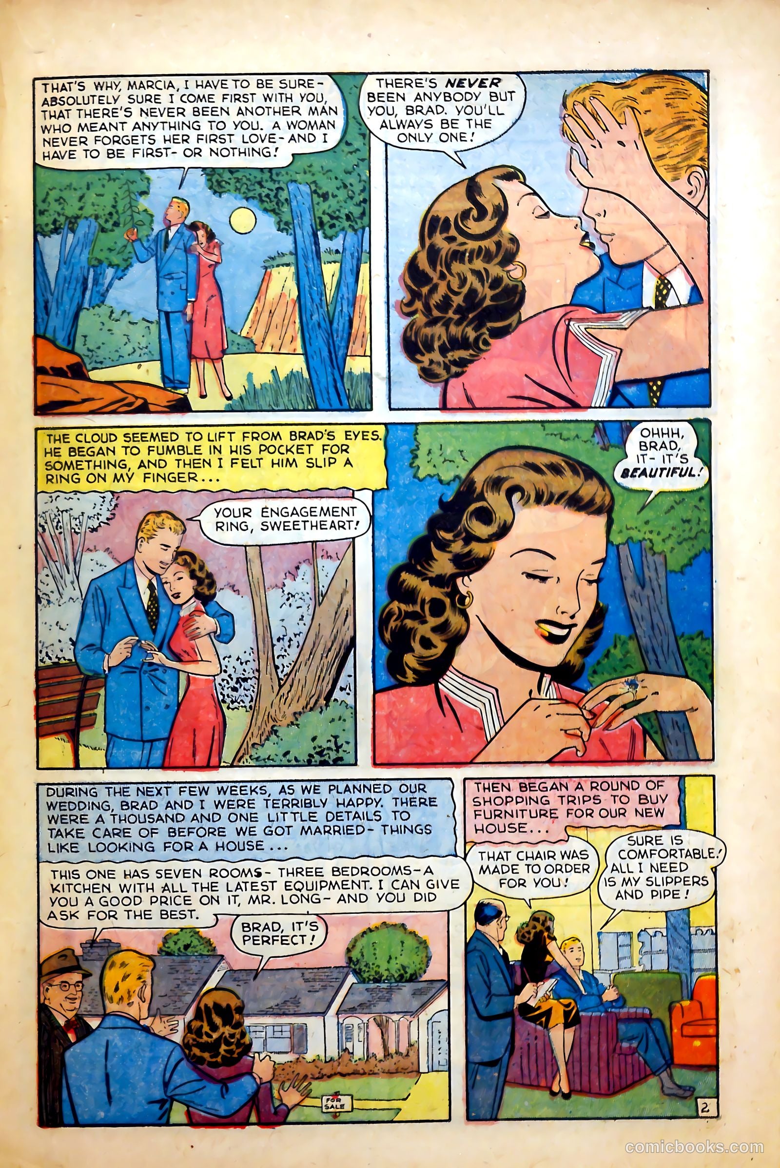 Complete Love Magazine #181 (1951) — page 19 of 36