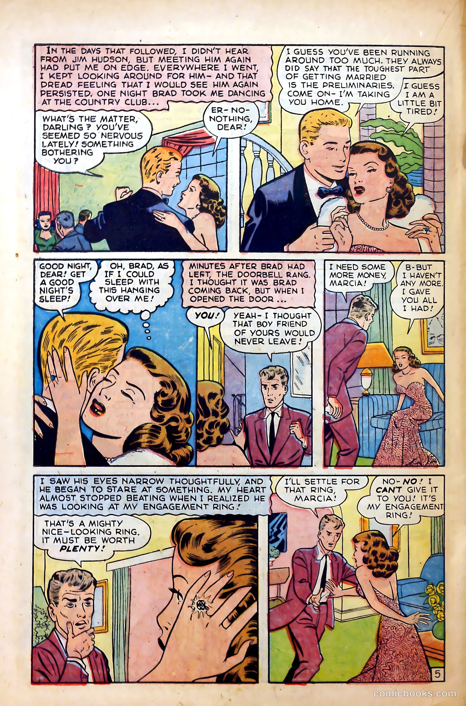 Complete Love Magazine #181 (1951) — page 22 of 36
