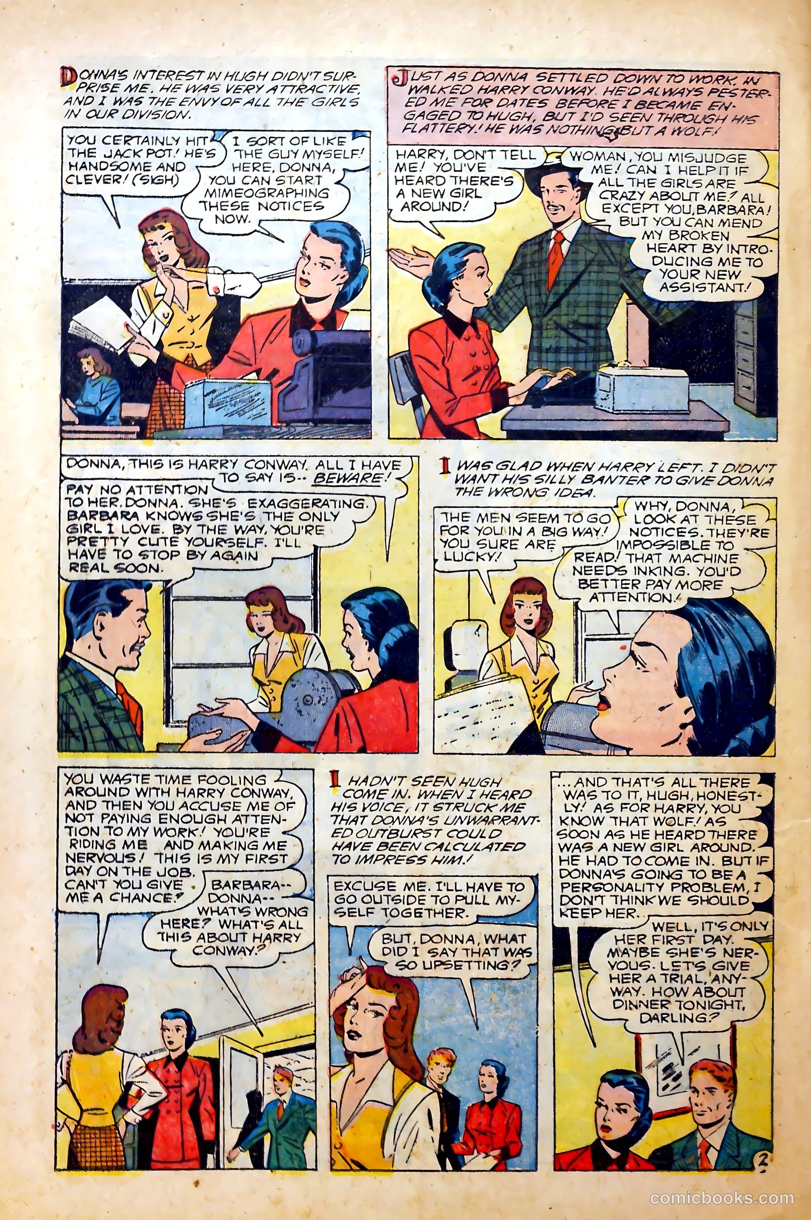 Complete Love Magazine #181 (1951) — page 28 of 36