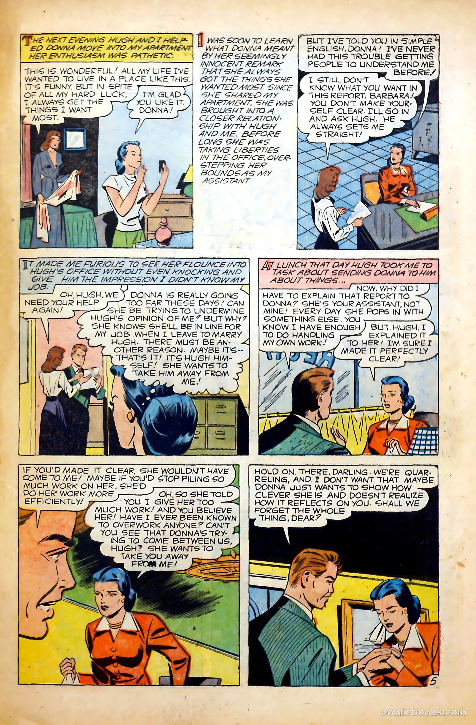 Complete Love Magazine #181 (1951) — page 31 of 36