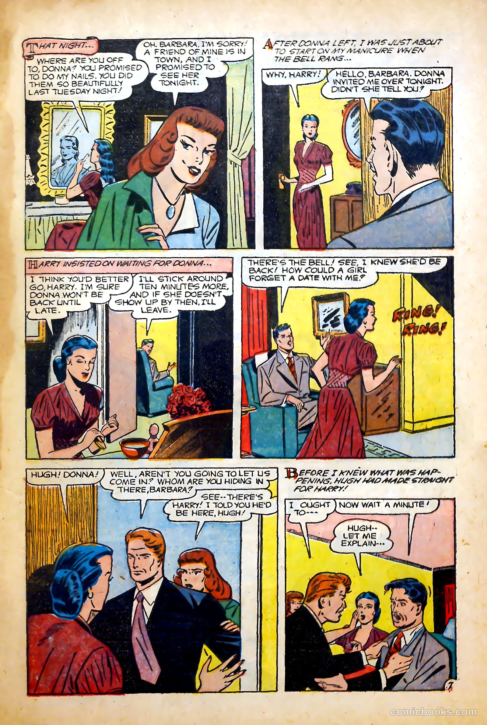 Complete Love Magazine #181 (1951) — page 33 of 36