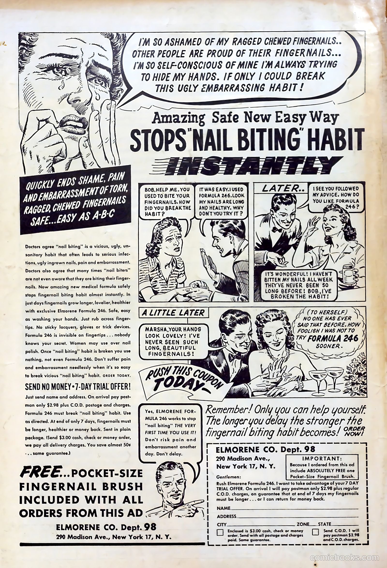 Complete Love Magazine #181 (1951) — page 36 of 36