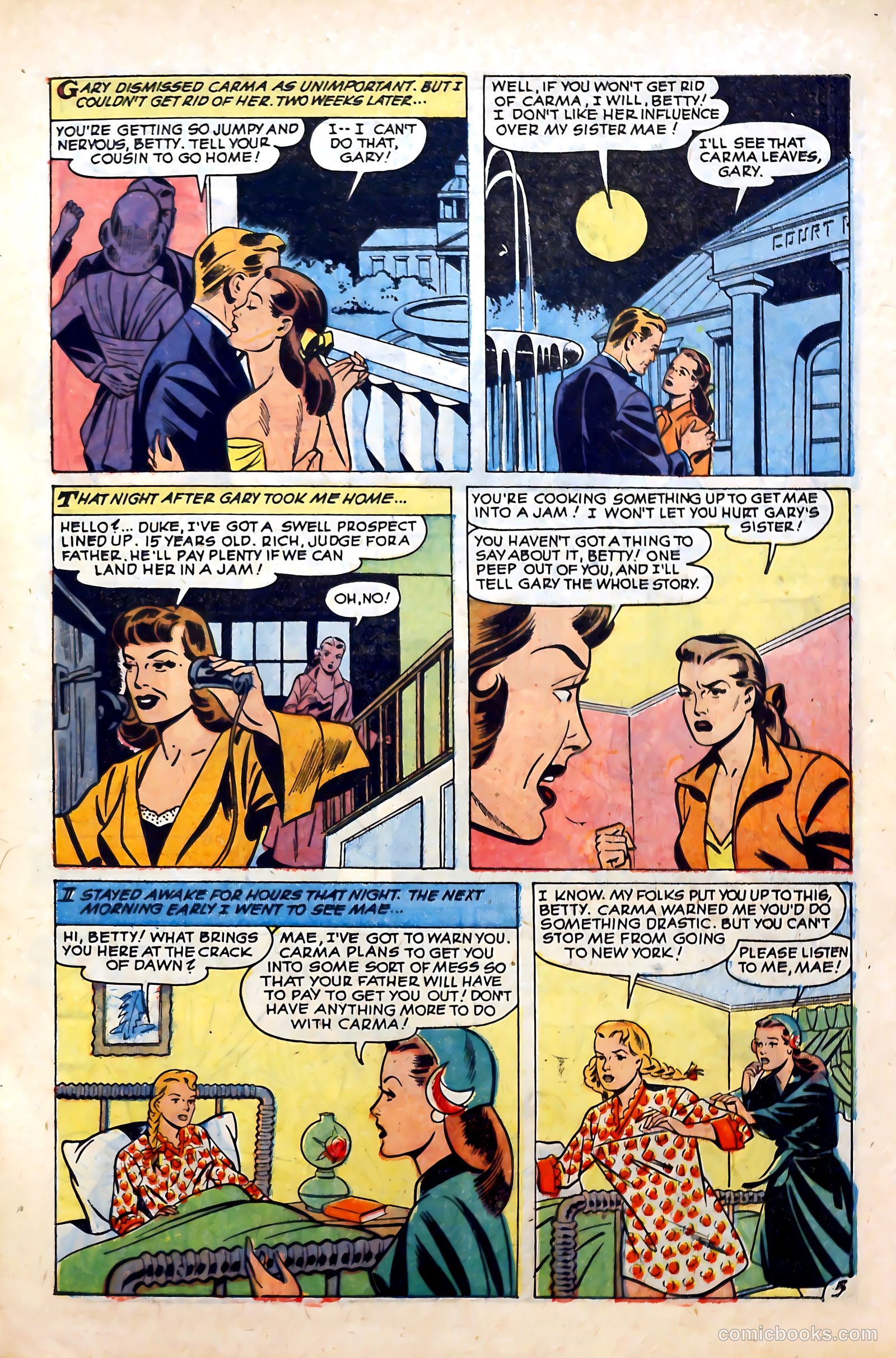 Complete Love Magazine #179 (1951) — page 15 of 36