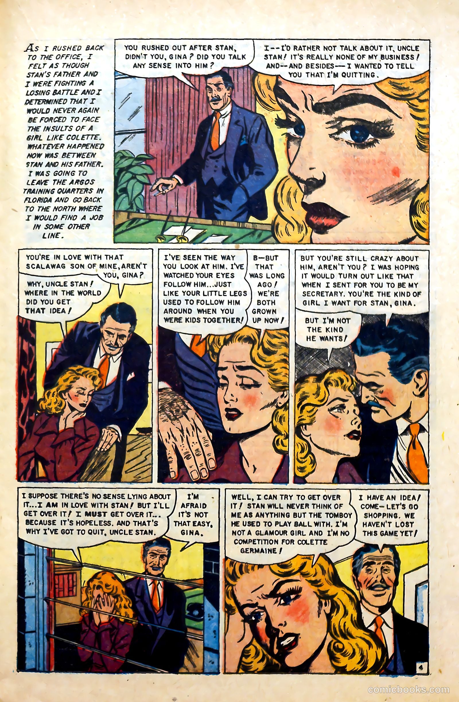 Complete Love Magazine #179 (1951) — page 21 of 36