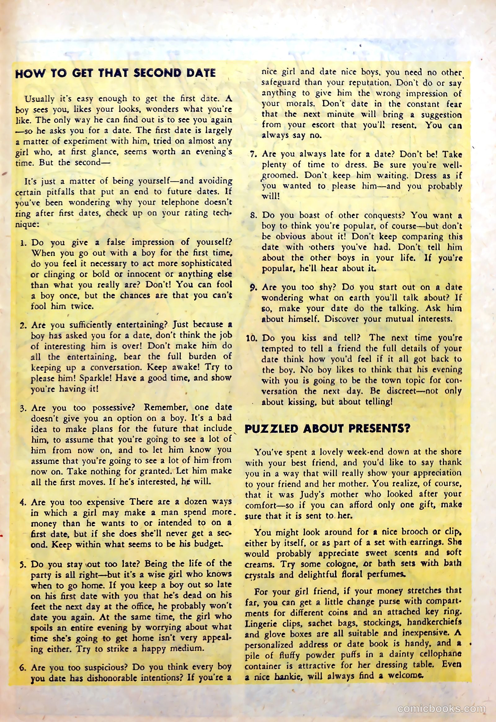 Complete Love Magazine #179 (1951) — page 27 of 36