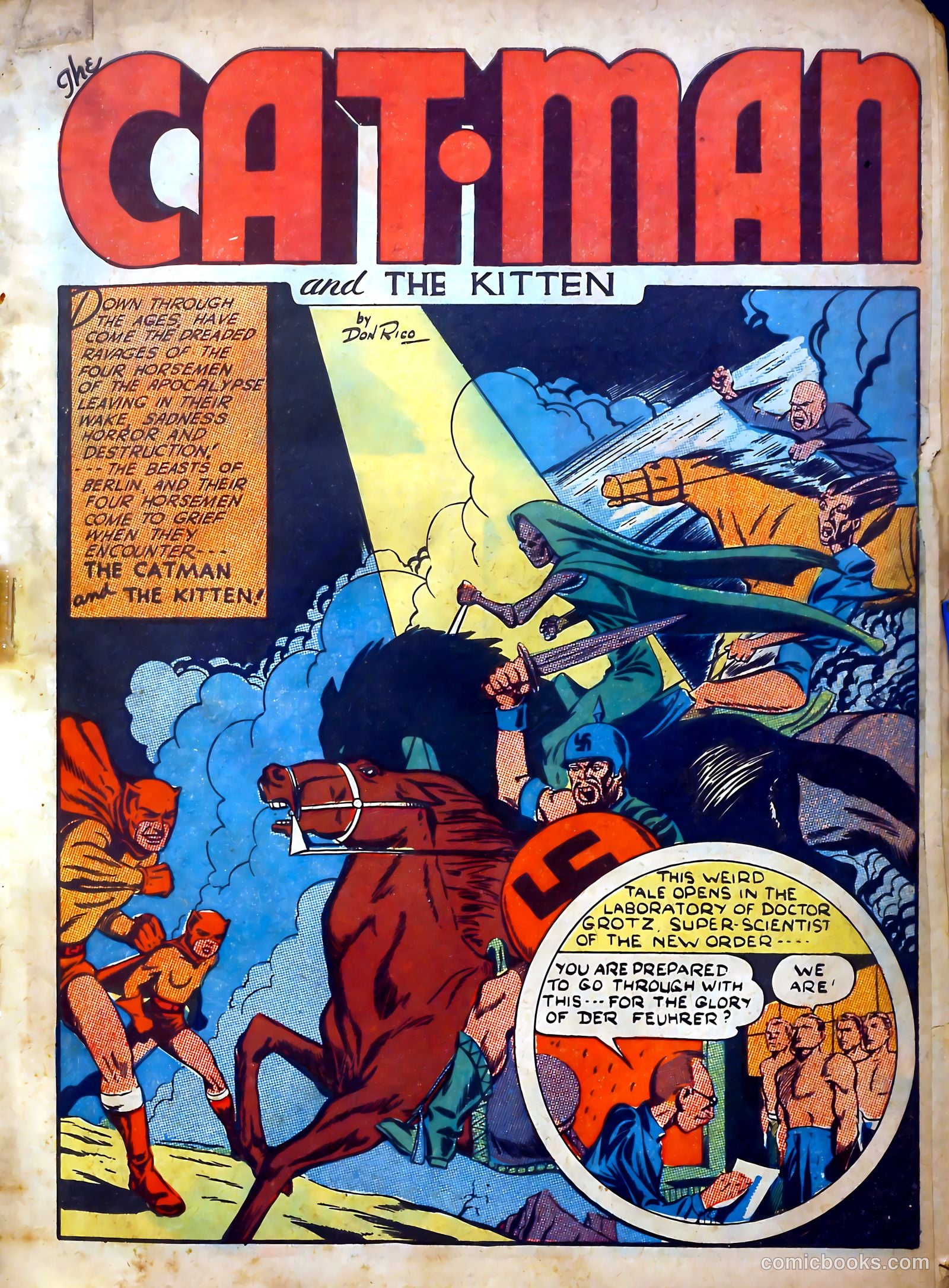 Cat-Man Comics #23 (1941) — page 4 of 61