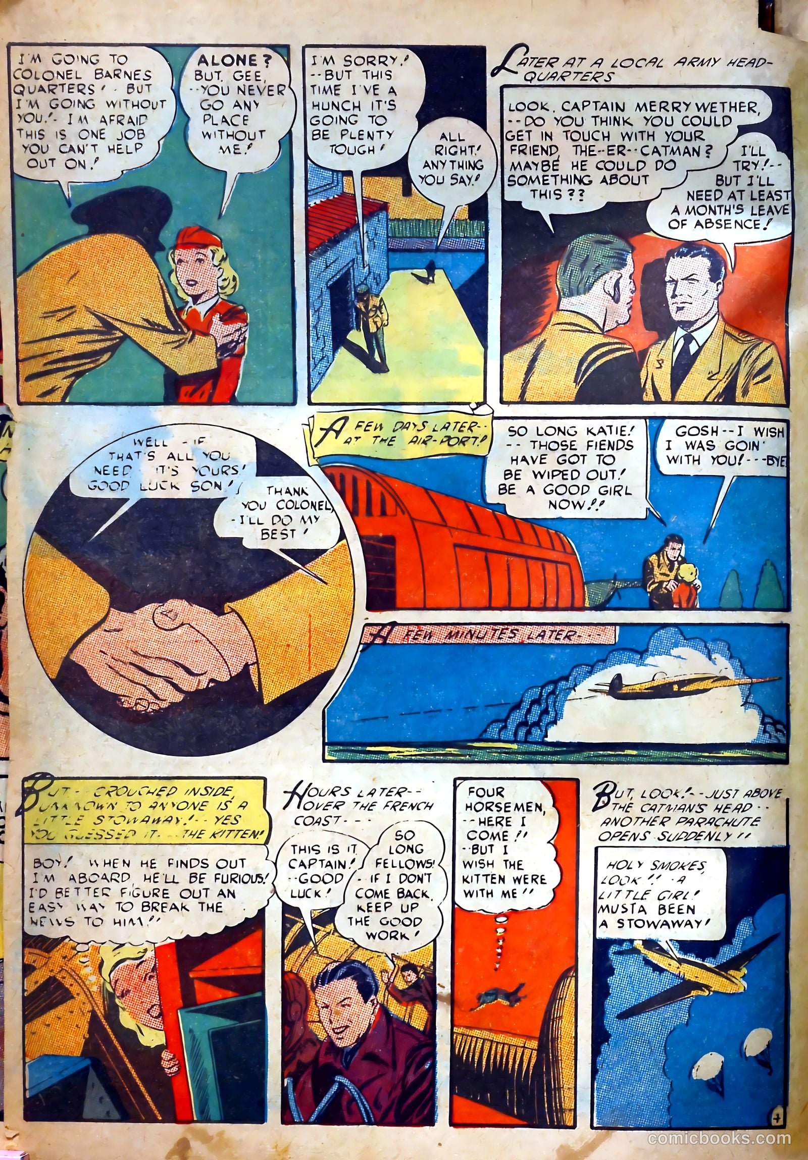 Cat-Man Comics #23 (1941) — page 7 of 61