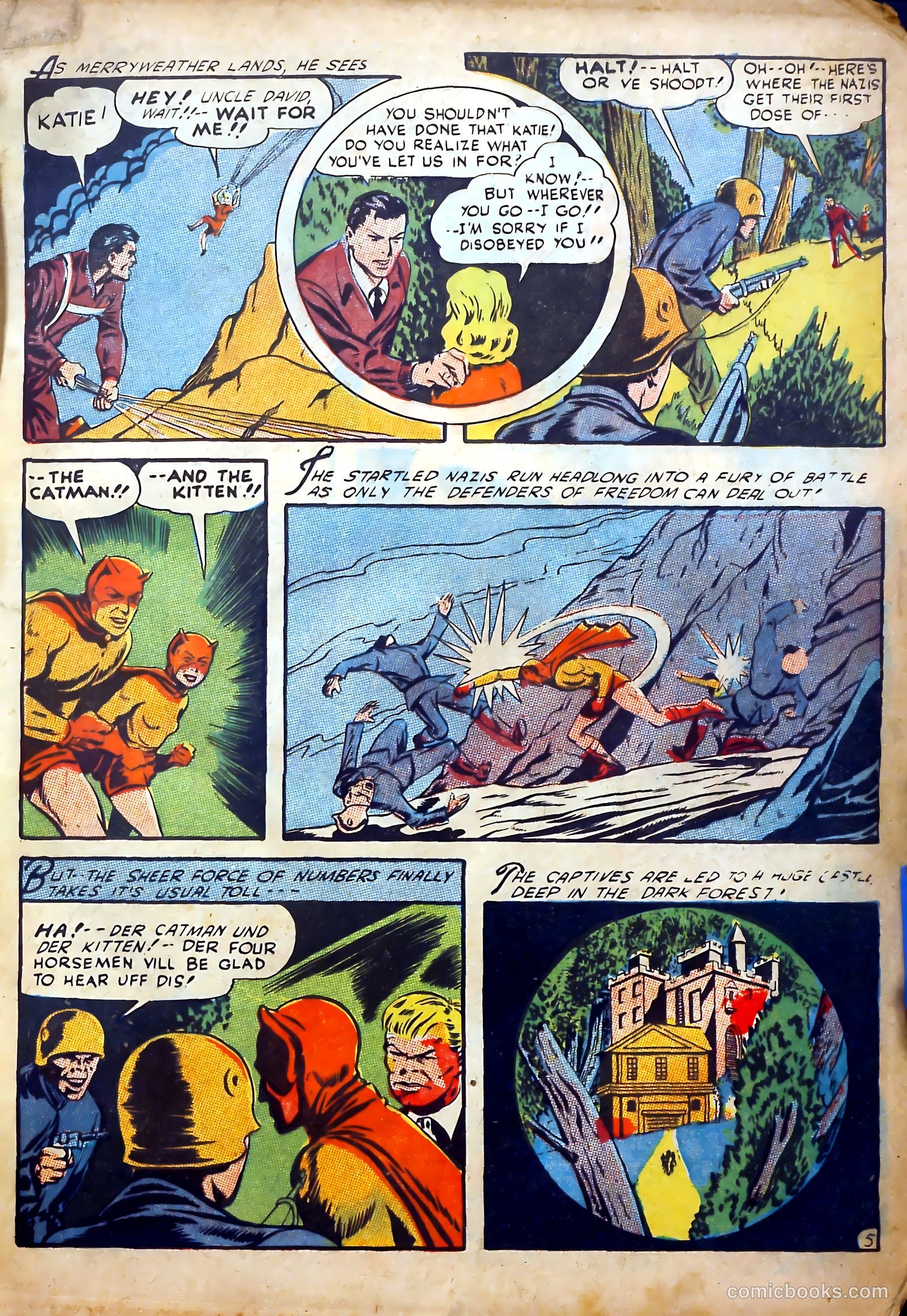 Cat-Man Comics #23 (1941) — page 8 of 61