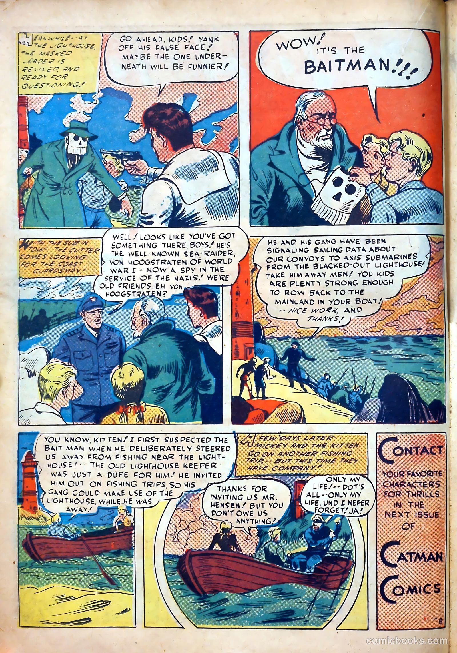 Cat-Man Comics #23 (1941) — page 33 of 61