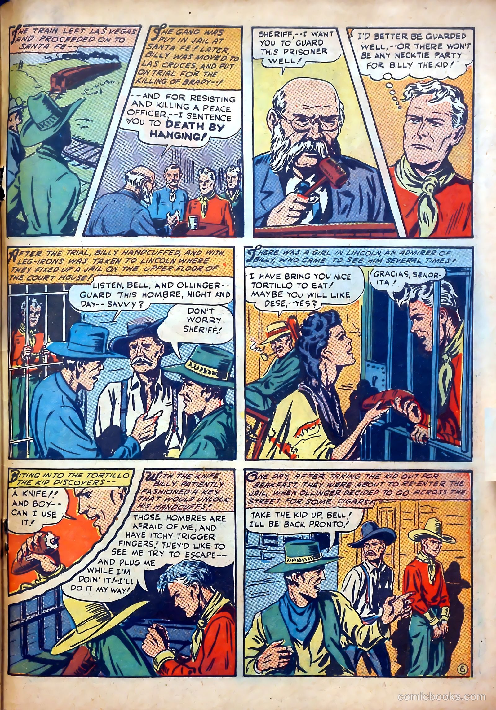 Cat-Man Comics #23 (1941) — page 54 of 61