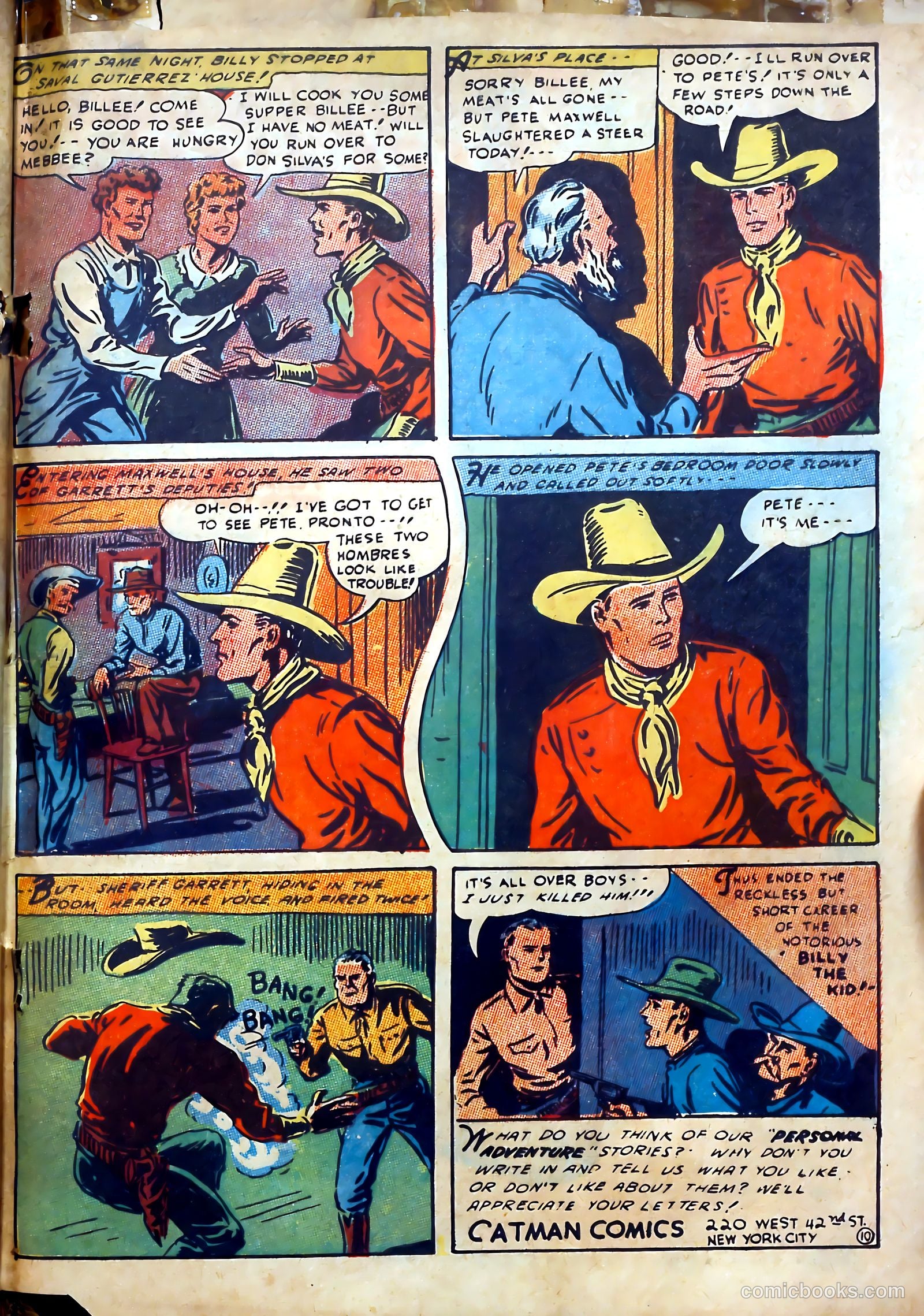 Cat-Man Comics #23 (1941) — page 58 of 61