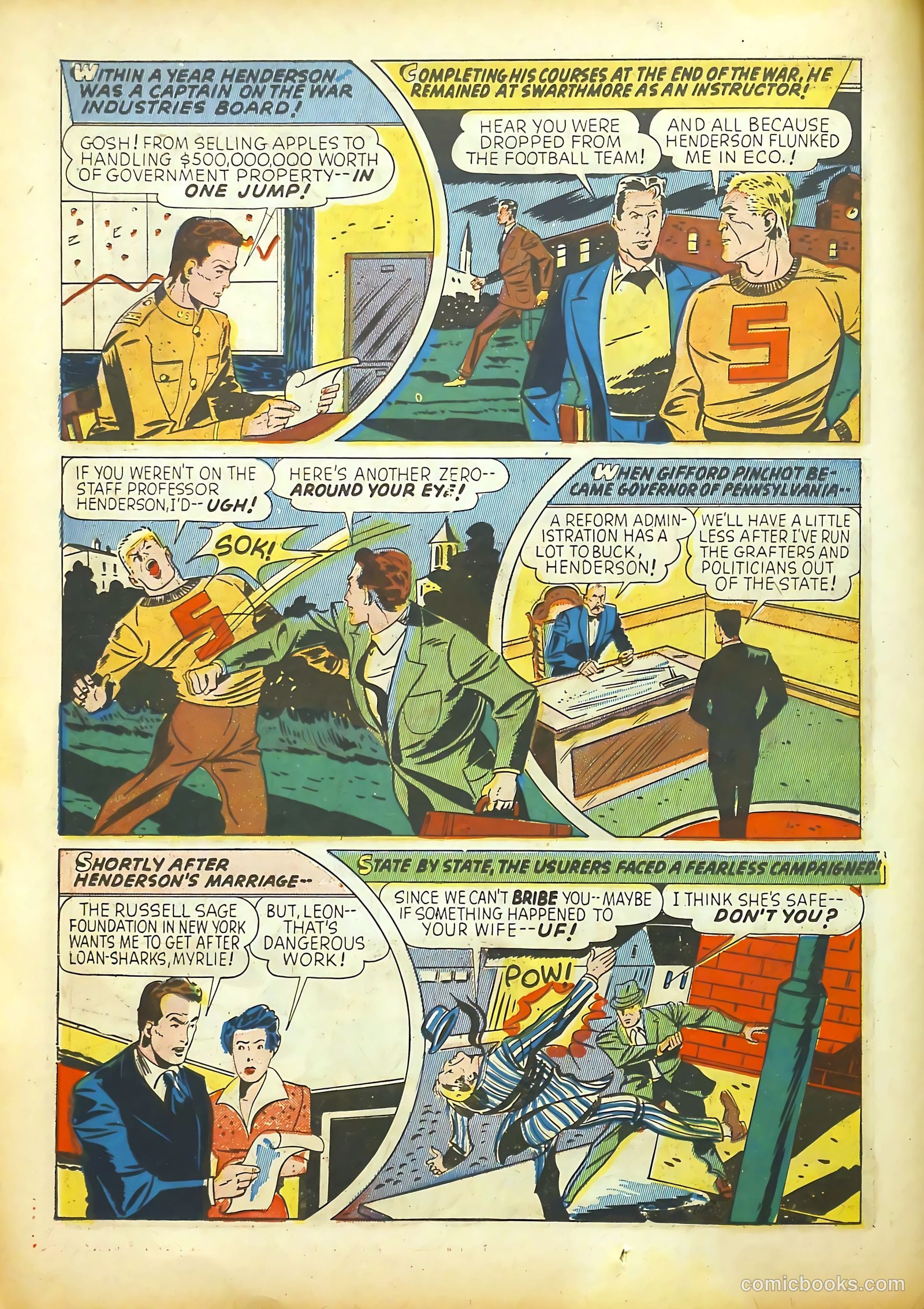 Real Life Comics #11 (1950) — page 22 of 68