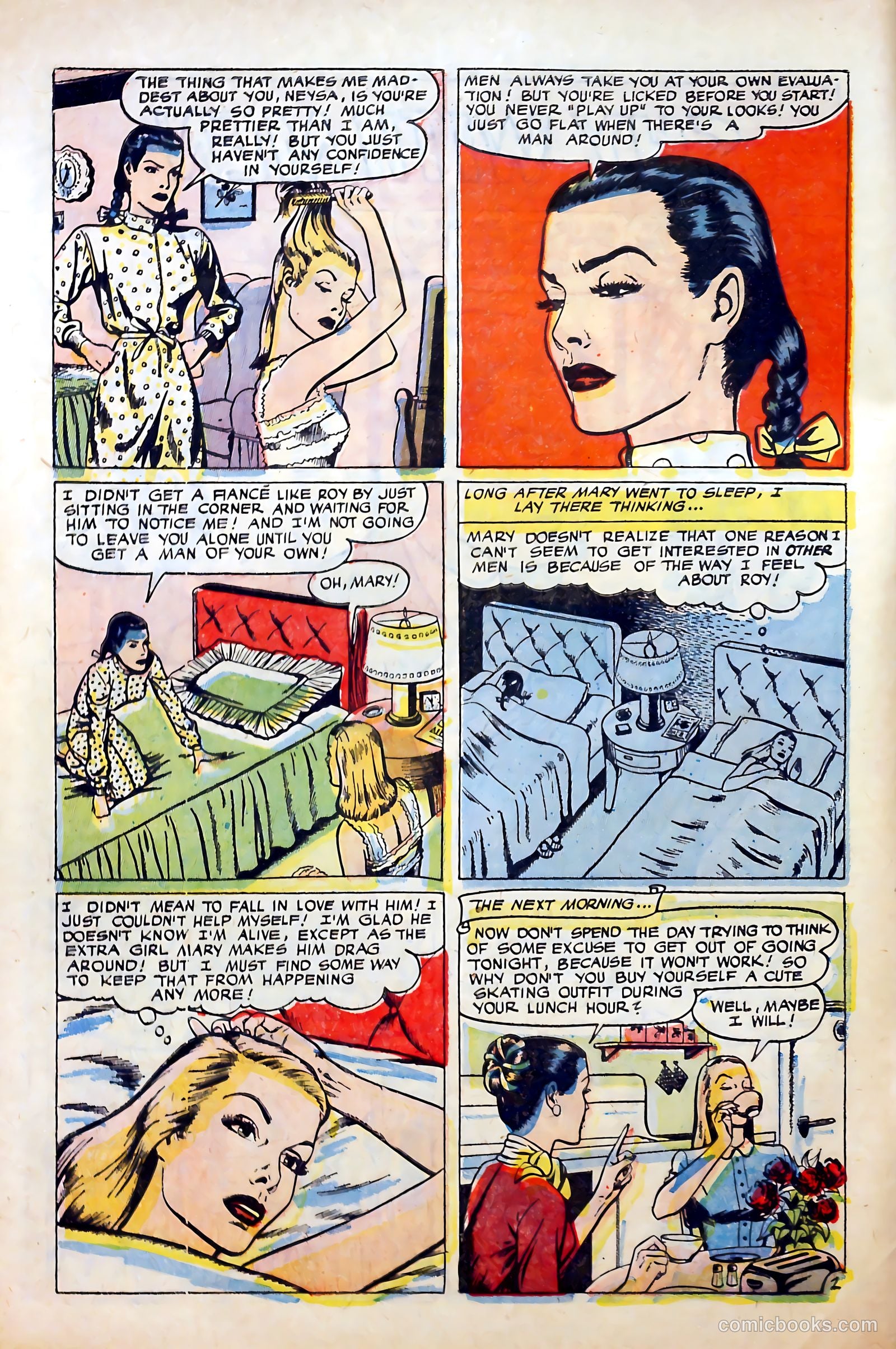 Complete Love Magazine #187 (1951) — page 4 of 36