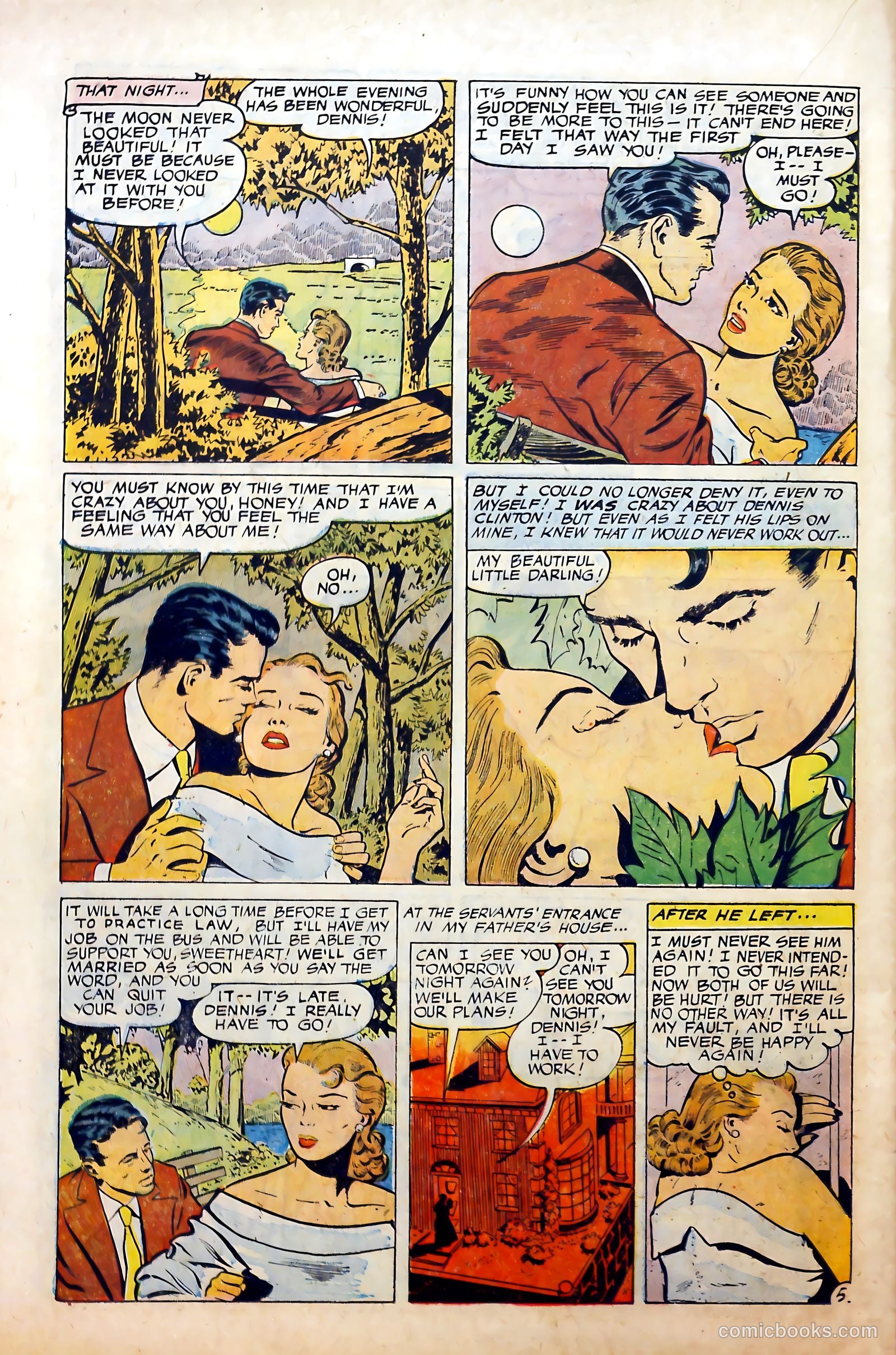 Complete Love Magazine #187 (1951) — page 22 of 36