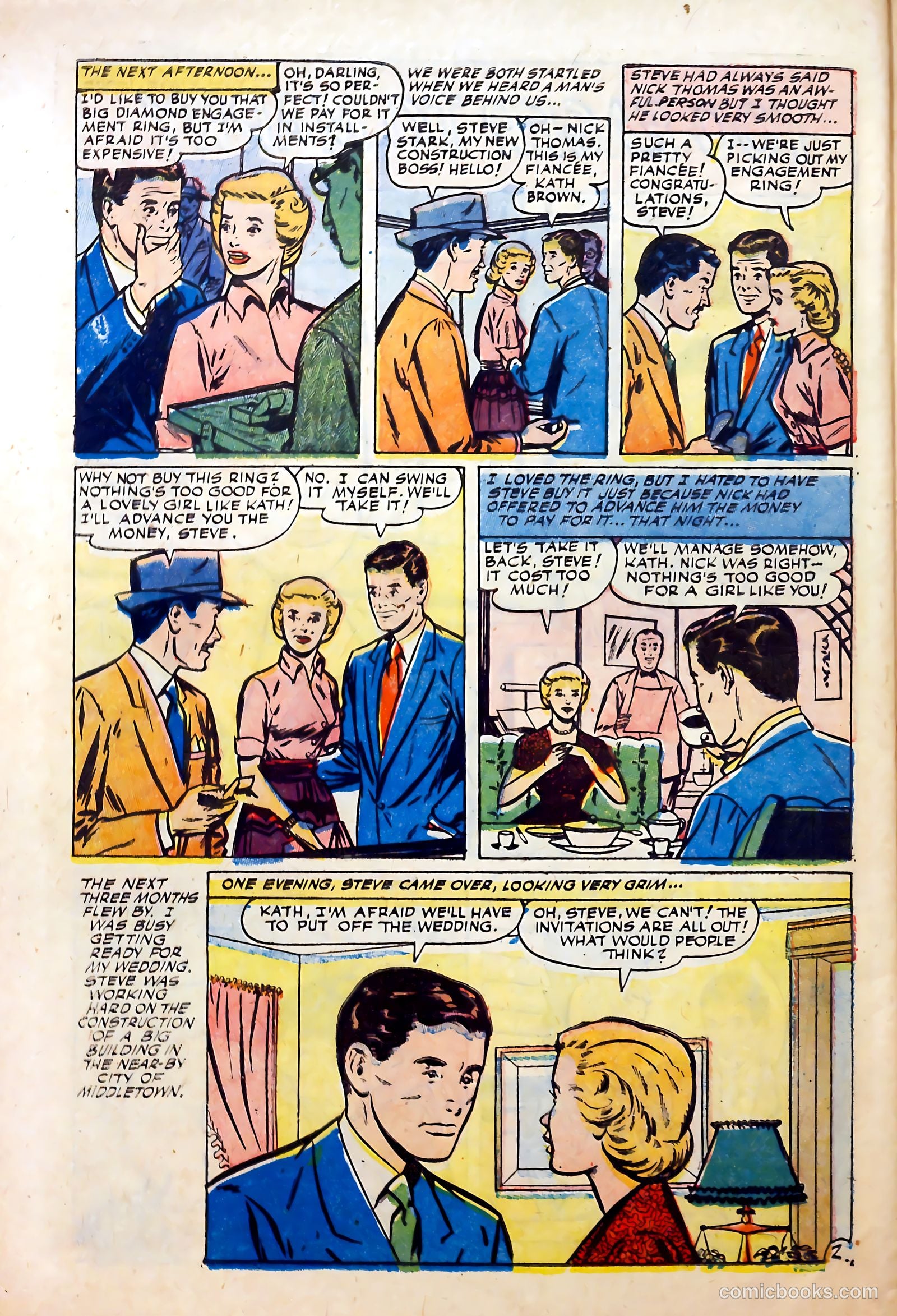 Complete Love Magazine #187 (1951) — page 28 of 36
