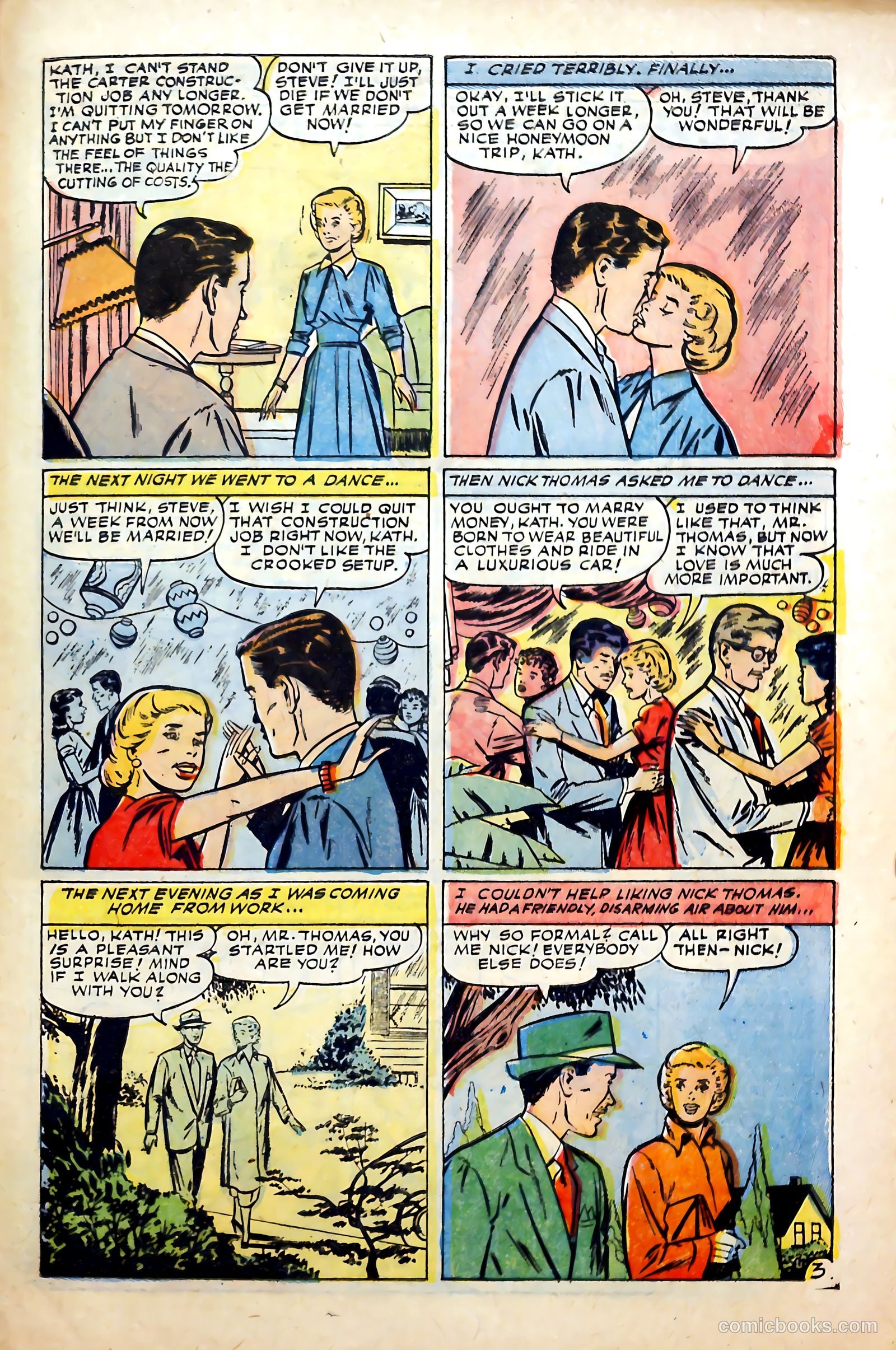 Complete Love Magazine #187 (1951) — page 29 of 36