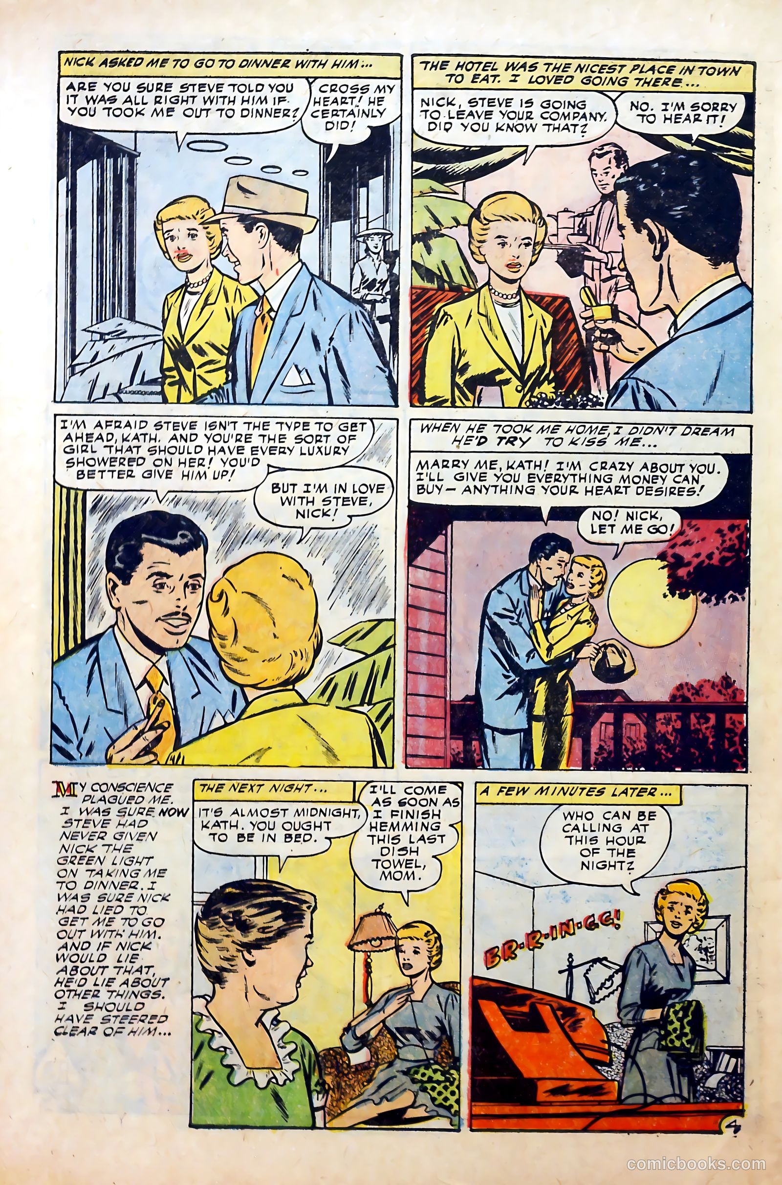 Complete Love Magazine #187 (1951) — page 30 of 36