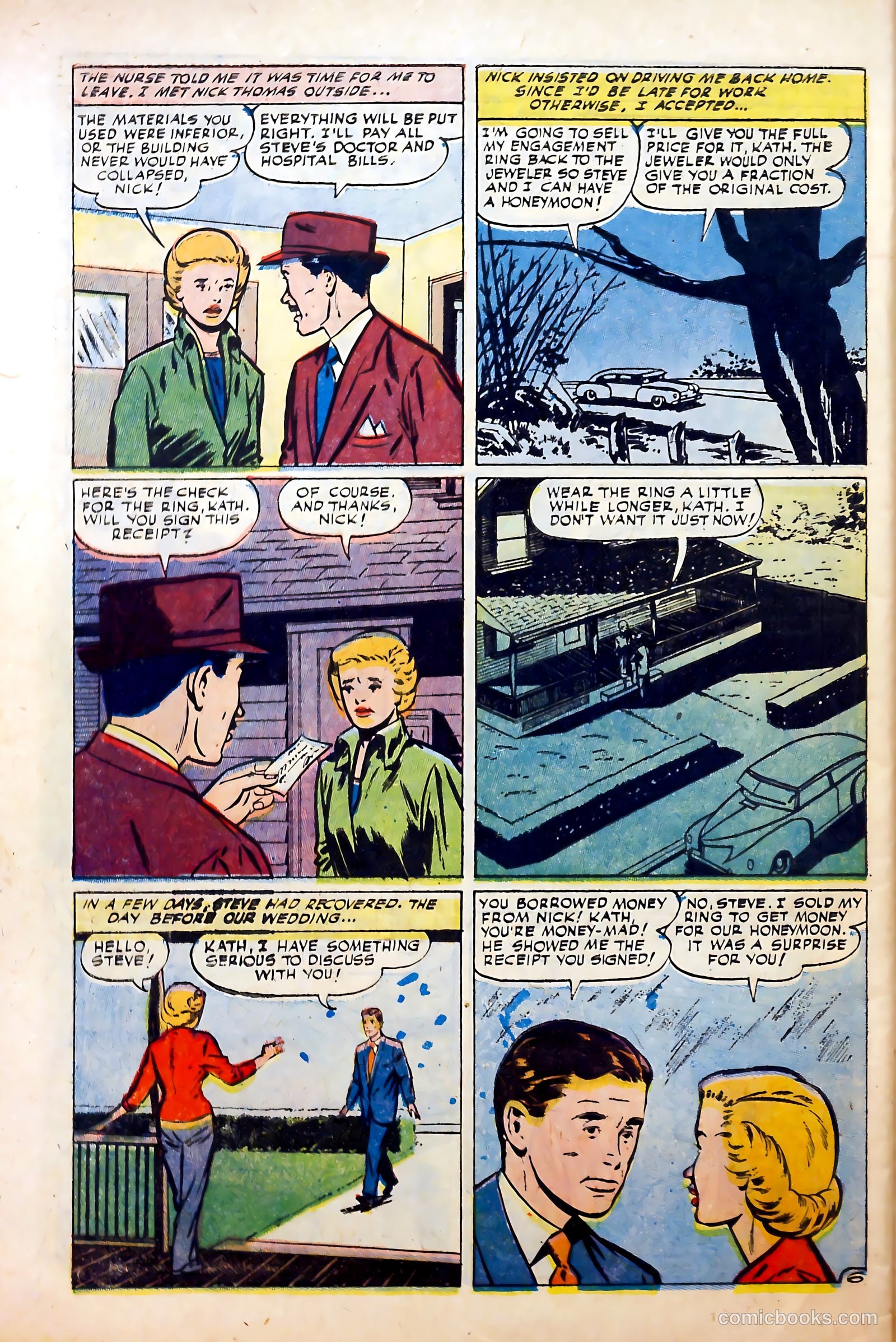 Complete Love Magazine #187 (1951) — page 32 of 36