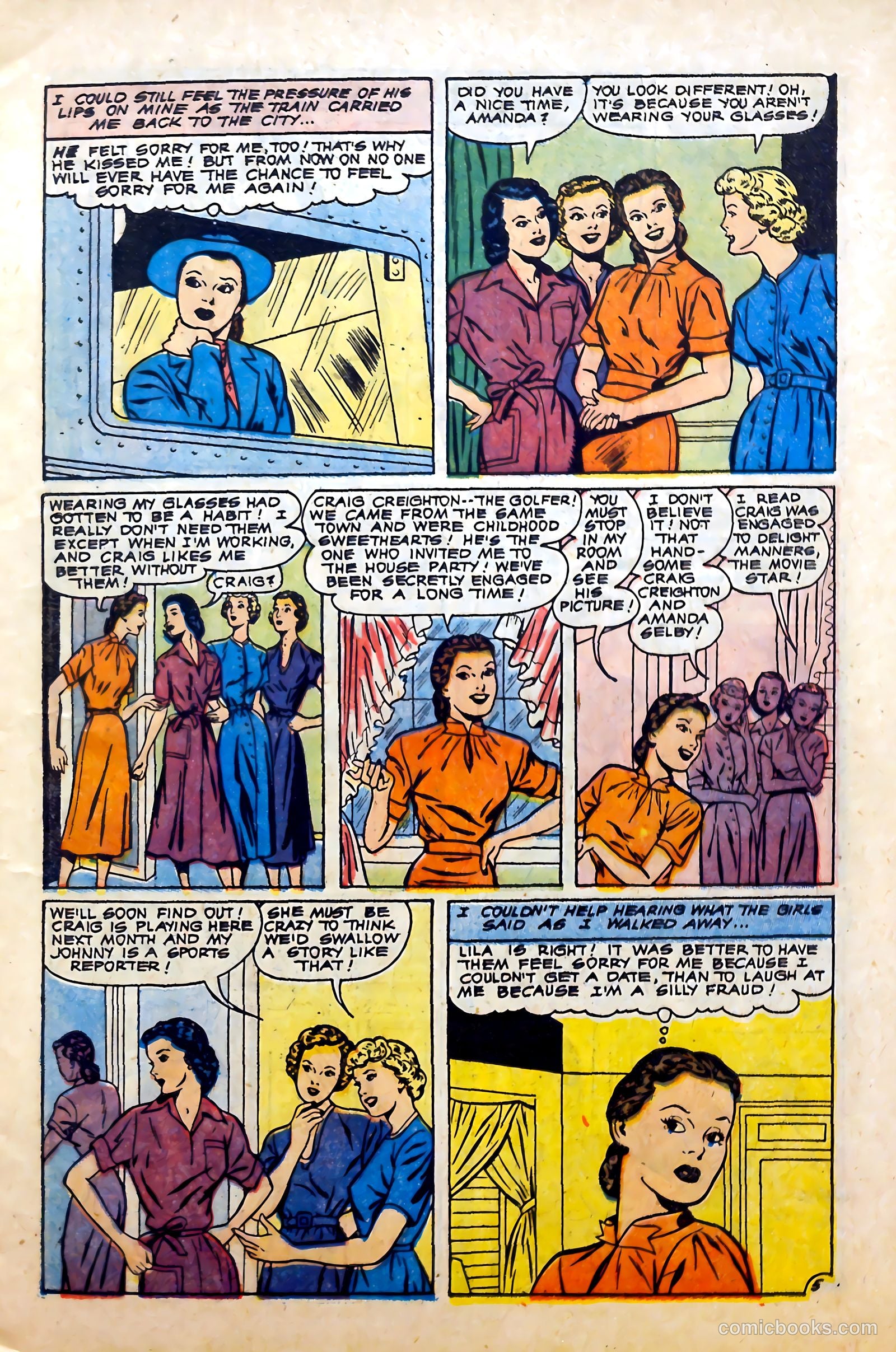 Complete Love Magazine #185 (1951) — page 7 of 36