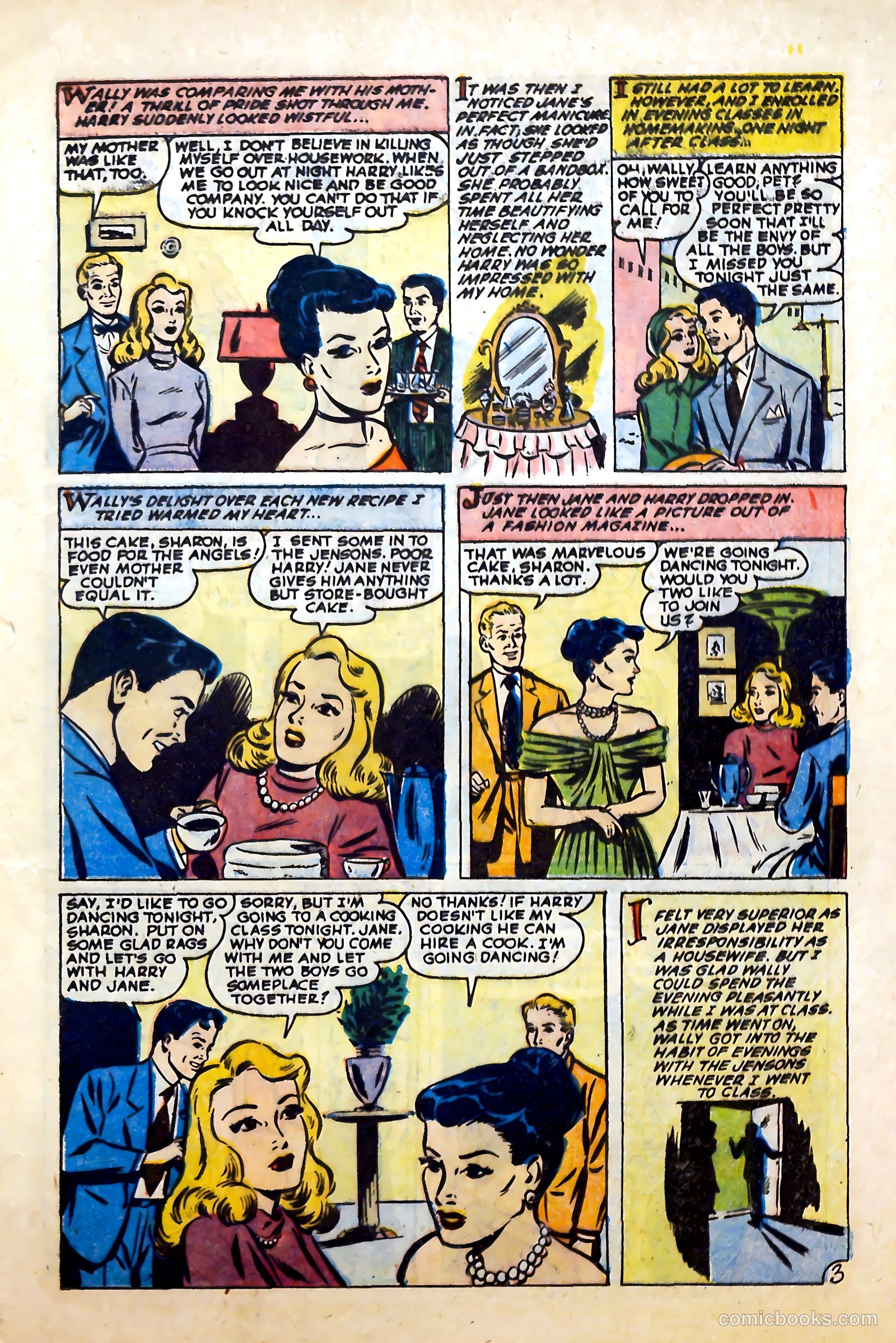 Complete Love Magazine #185 (1951) — page 13 of 36