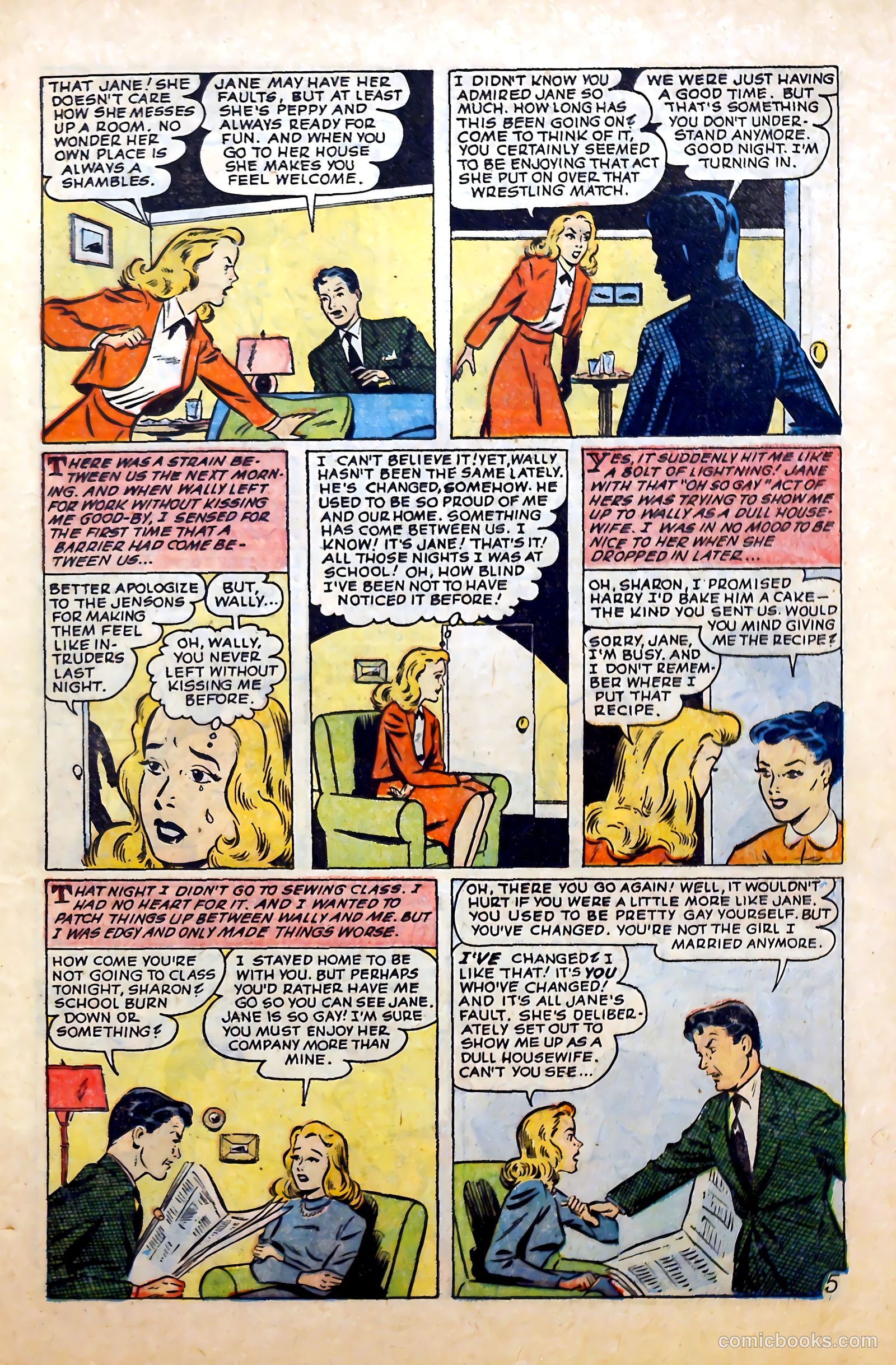 Complete Love Magazine #185 (1951) — page 15 of 36