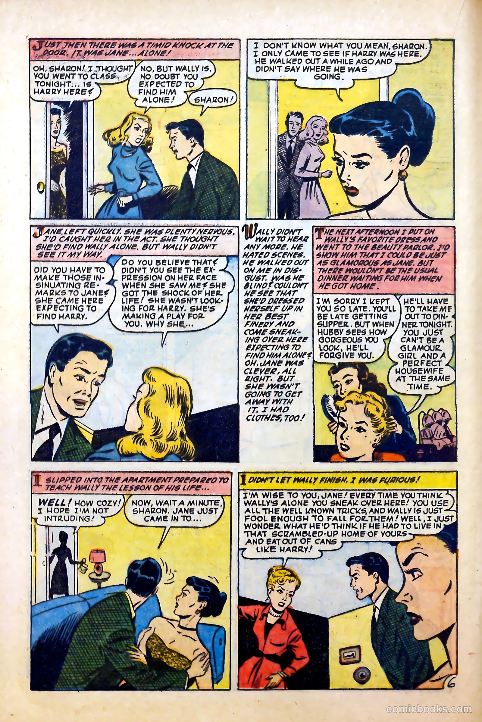 Complete Love Magazine #185 (1951) — page 16 of 36