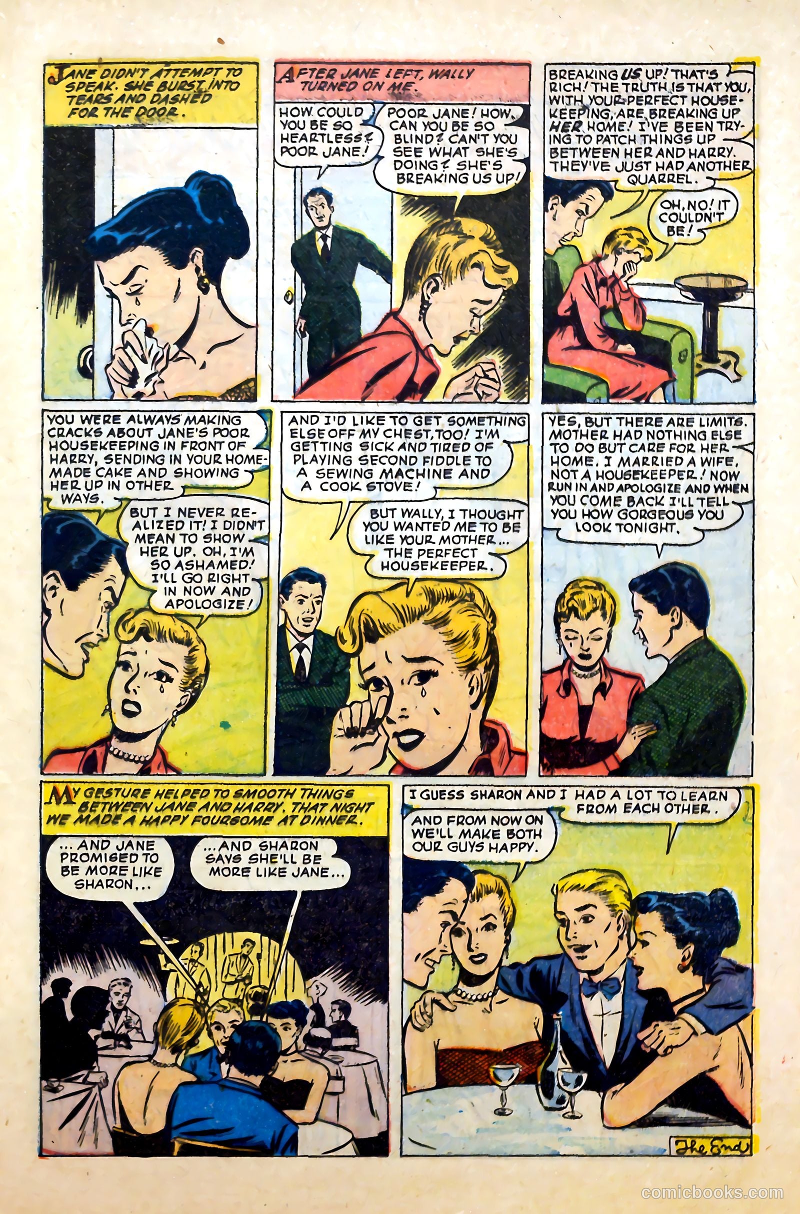 Complete Love Magazine #185 (1951) — page 17 of 36
