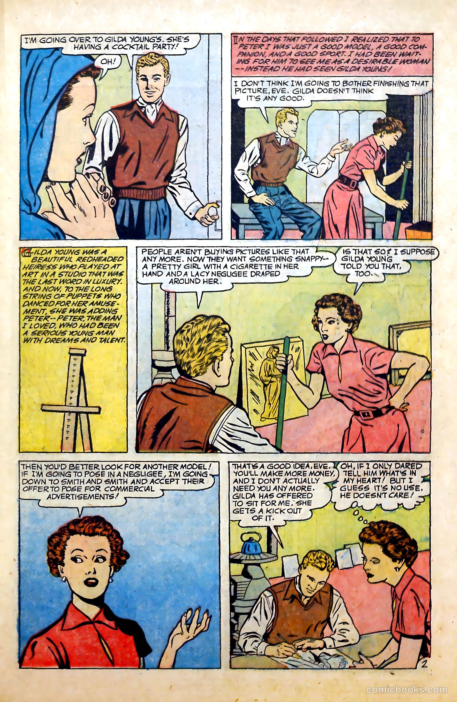 Complete Love Magazine #185 (1951) — page 19 of 36