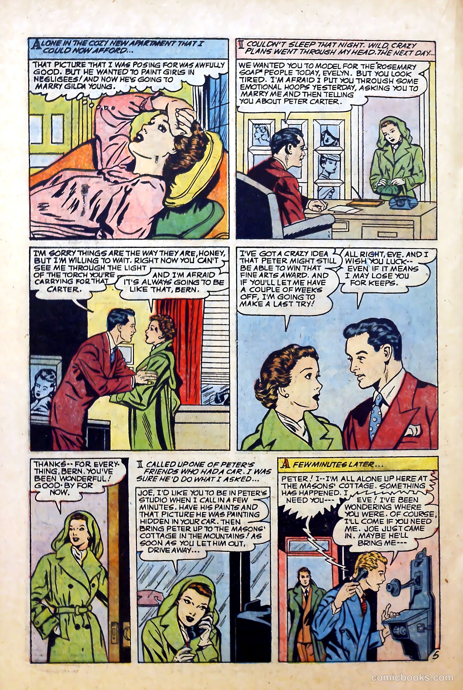 Complete Love Magazine #185 (1951) — page 22 of 36