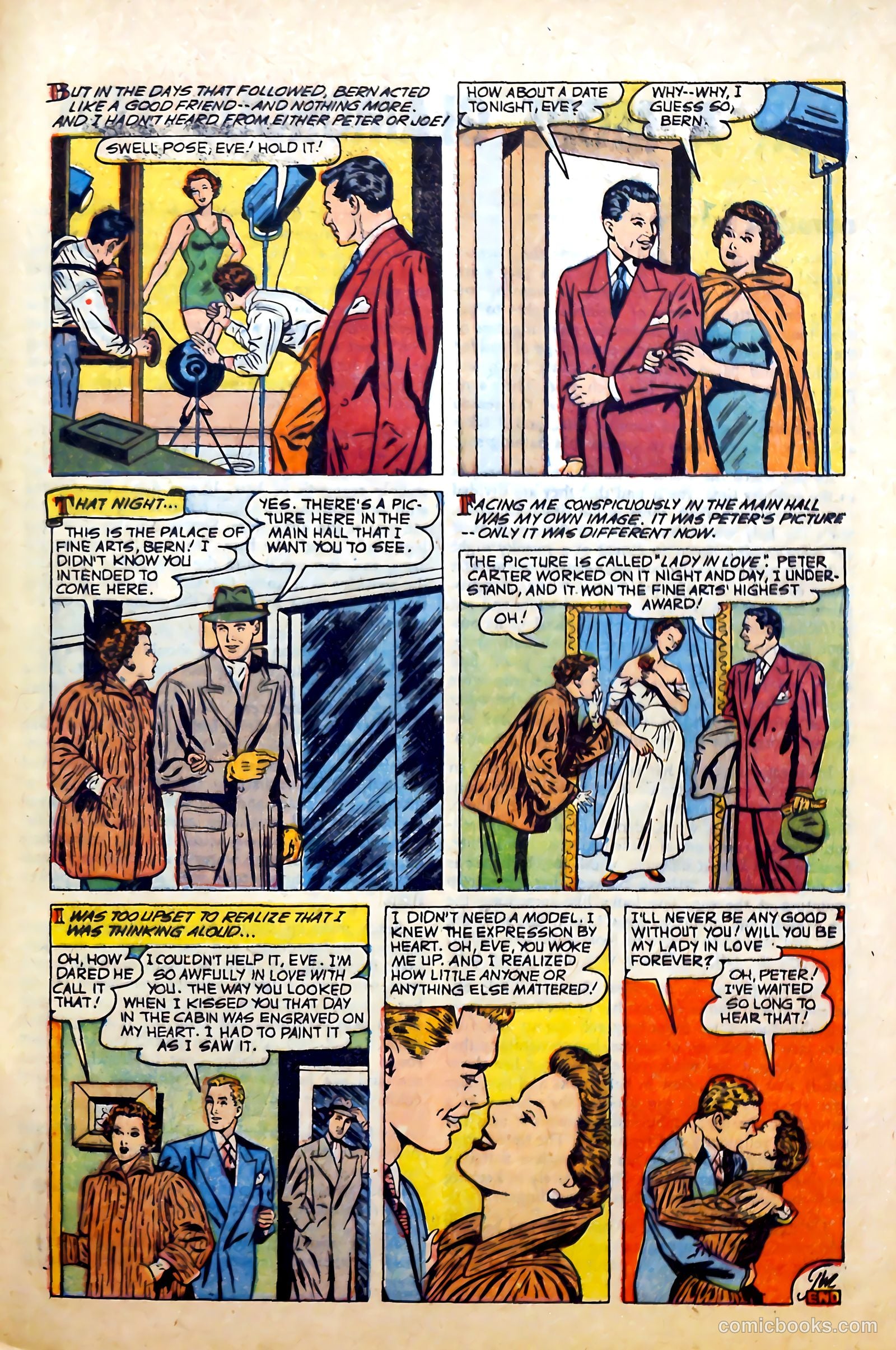 Complete Love Magazine #185 (1951) — page 25 of 36