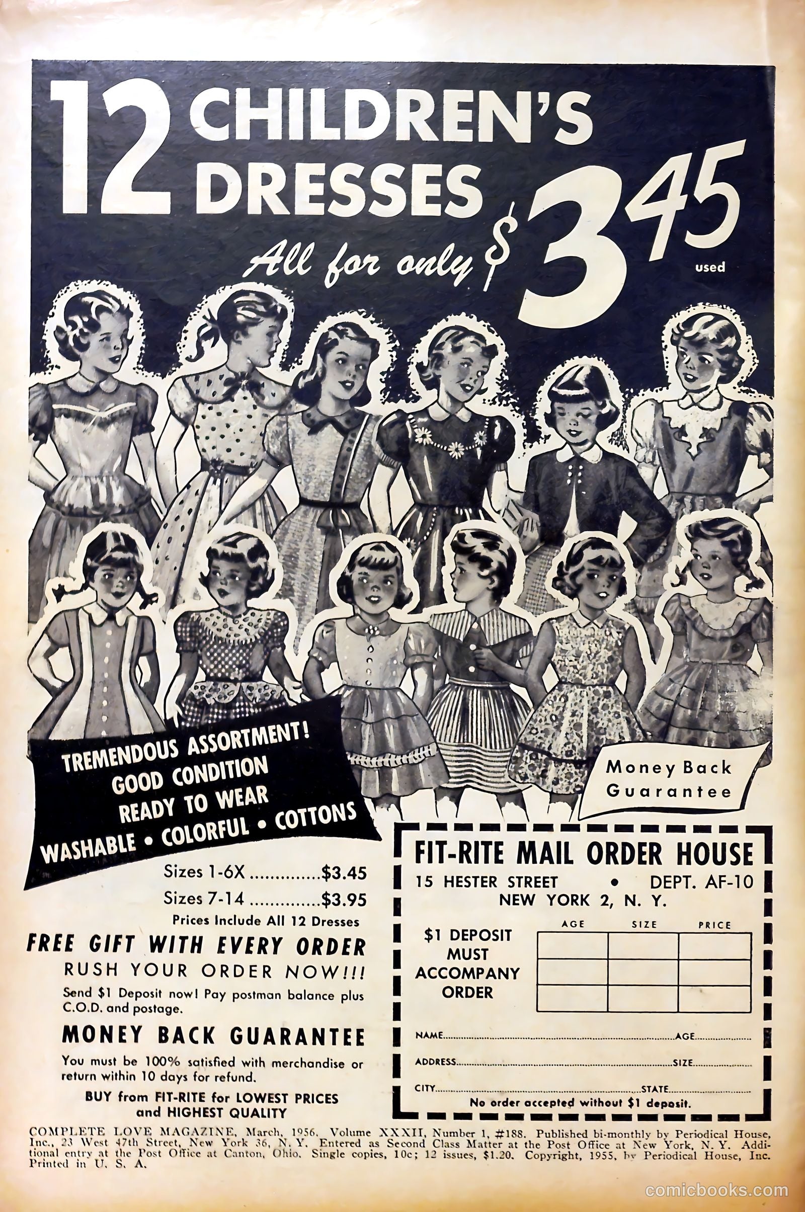 Complete Love Magazine #188 (1951) — page 2 of 36