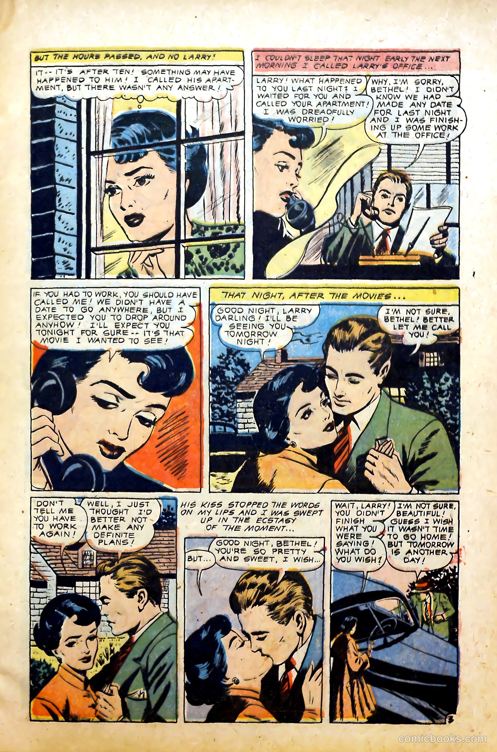 Complete Love Magazine #188 (1951) — page 5 of 36