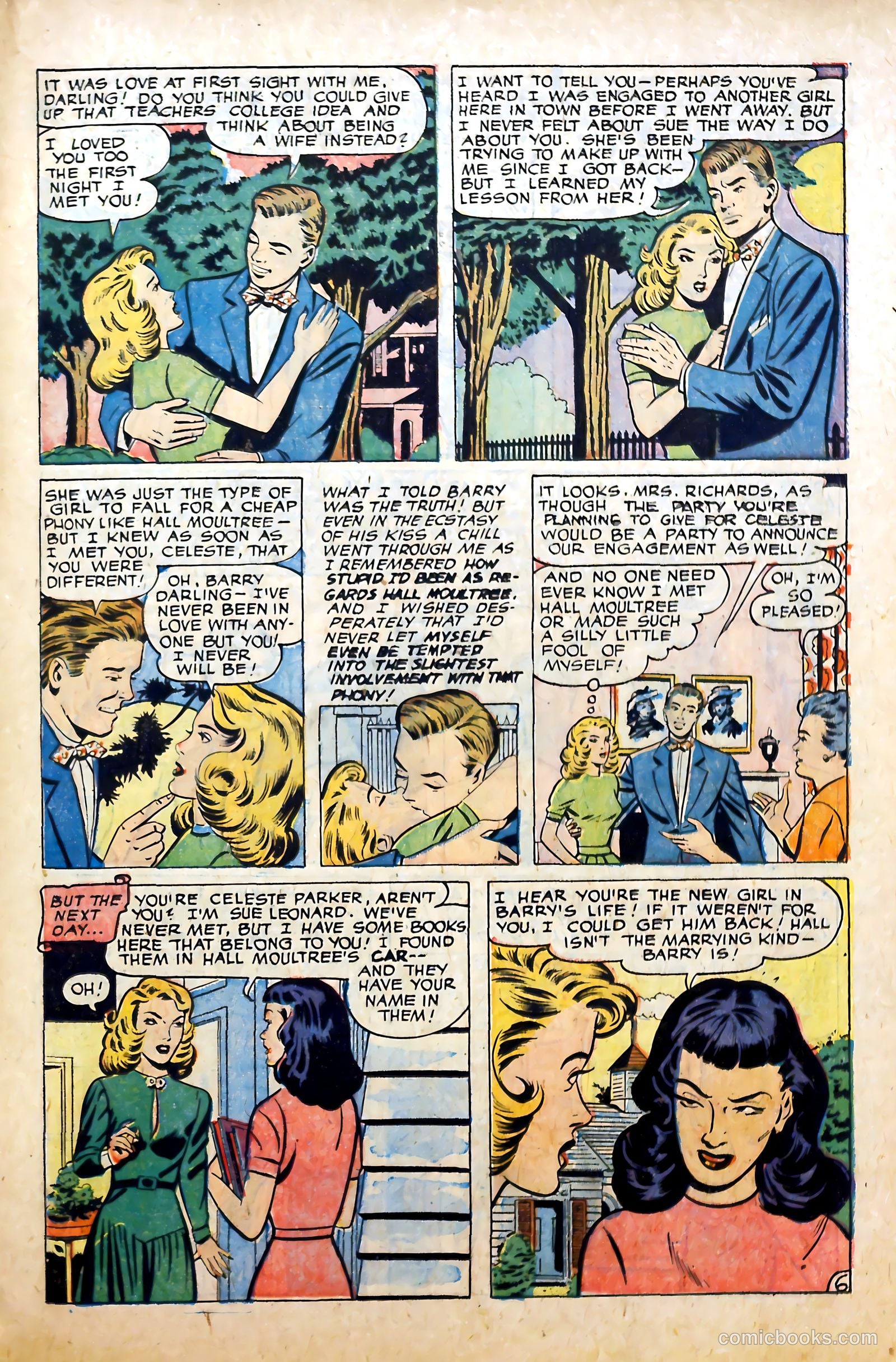 Complete Love Magazine #188 (1951) — page 23 of 36