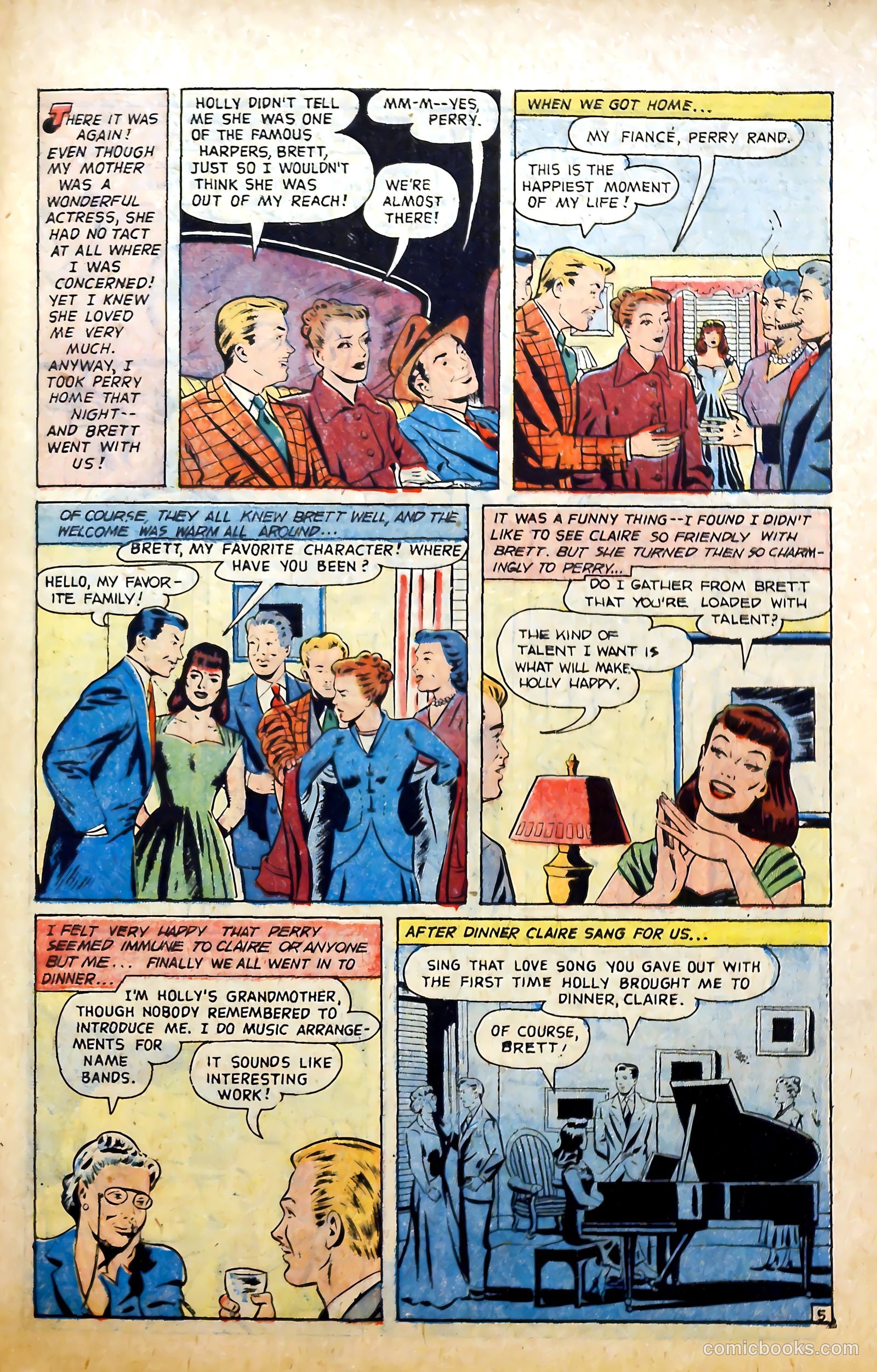 Complete Love Magazine #188 (1951) — page 31 of 36