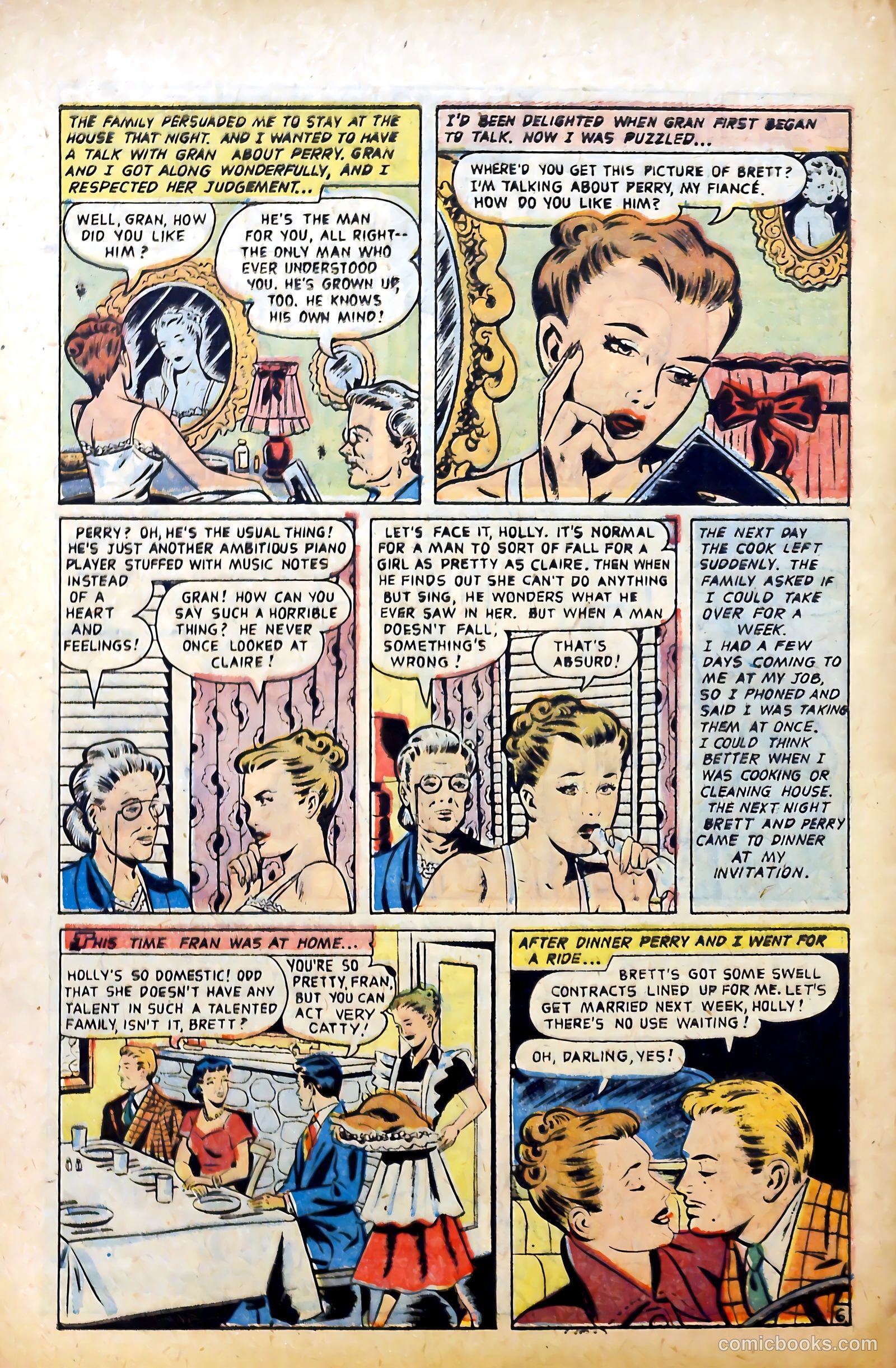Complete Love Magazine #188 (1951) — page 32 of 36