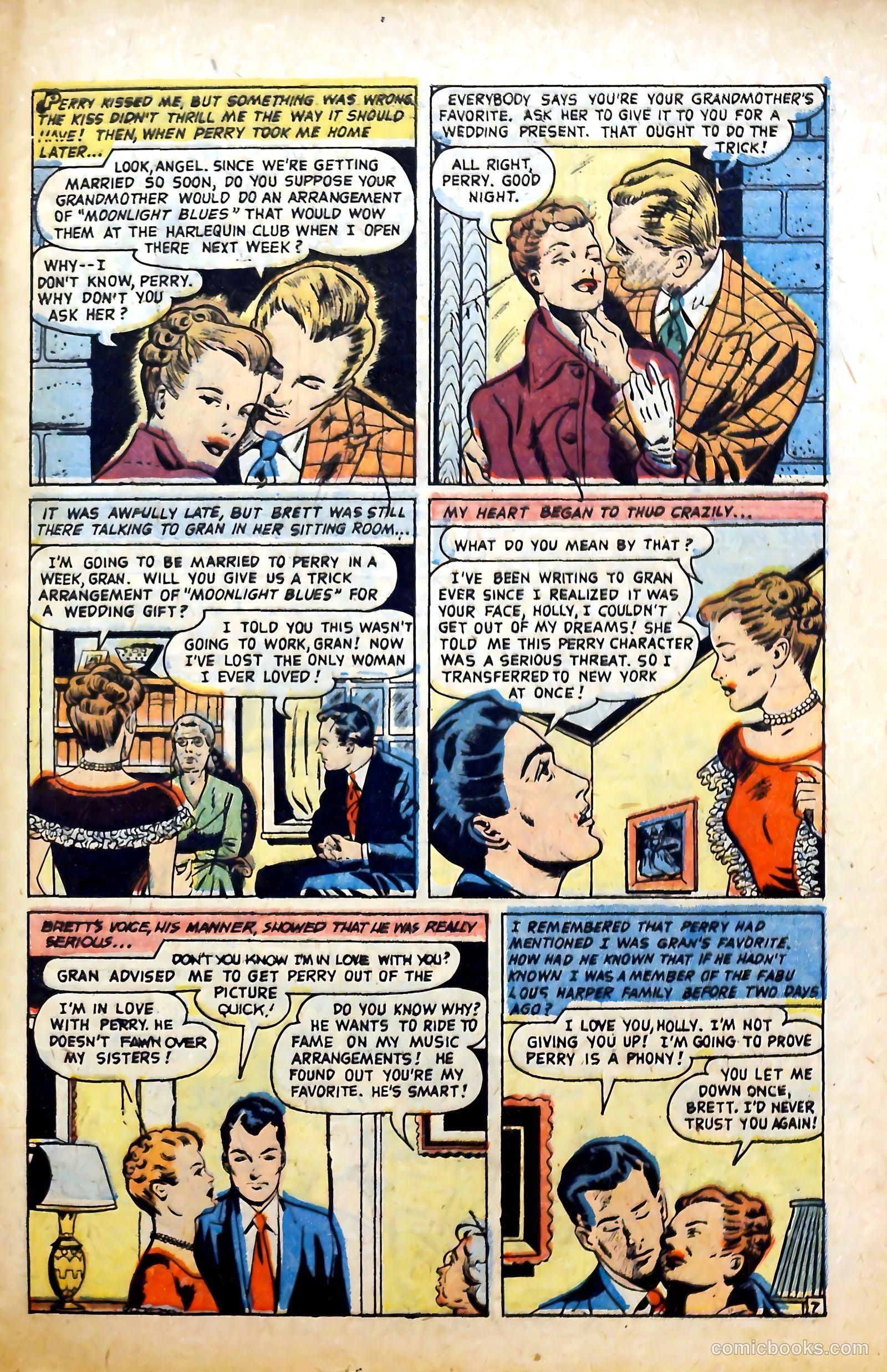 Complete Love Magazine #188 (1951) — page 33 of 36