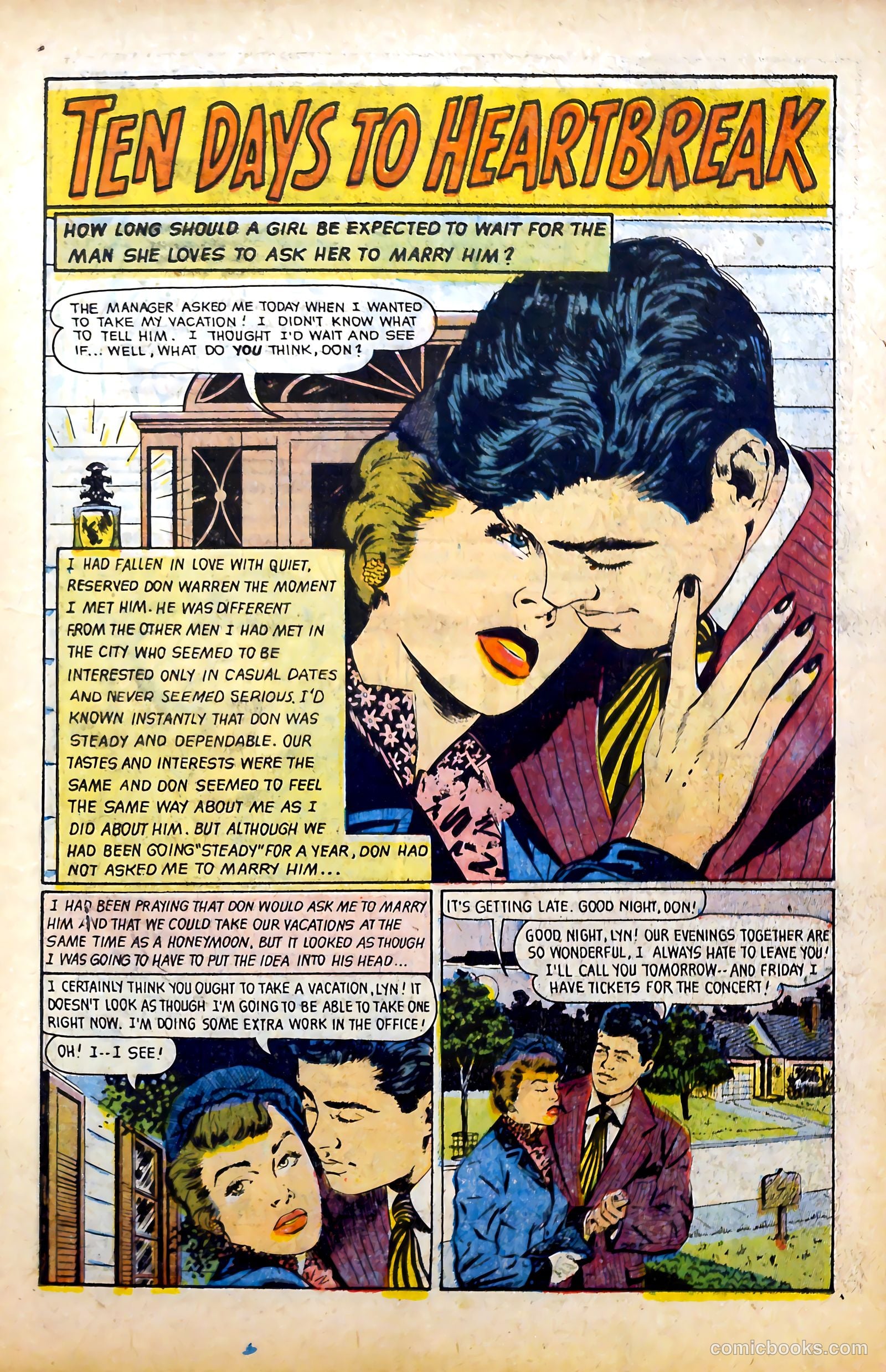Complete Love Magazine #190 (1951) — page 3 of 36