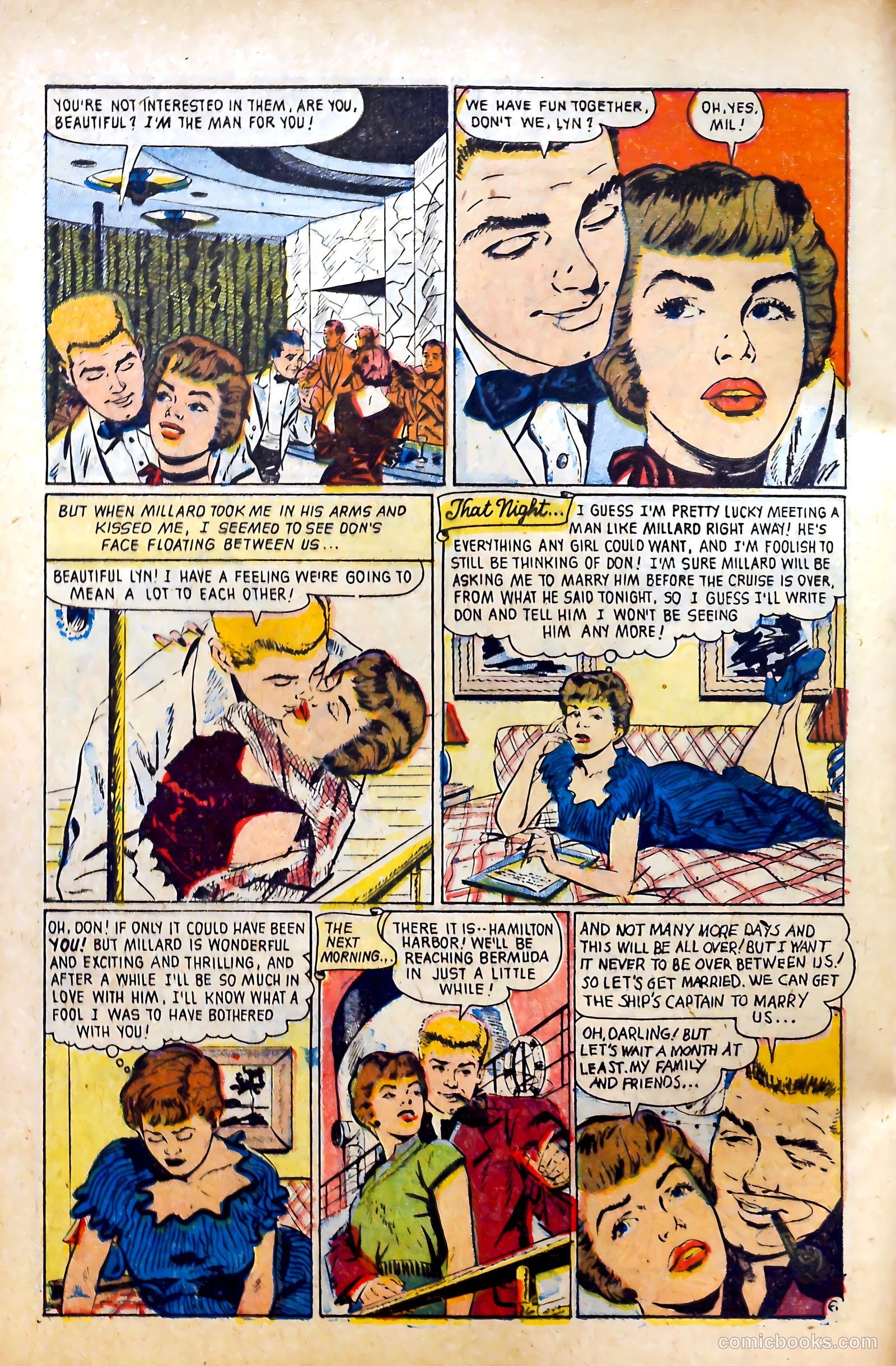 Complete Love Magazine #190 (1951) — page 8 of 36